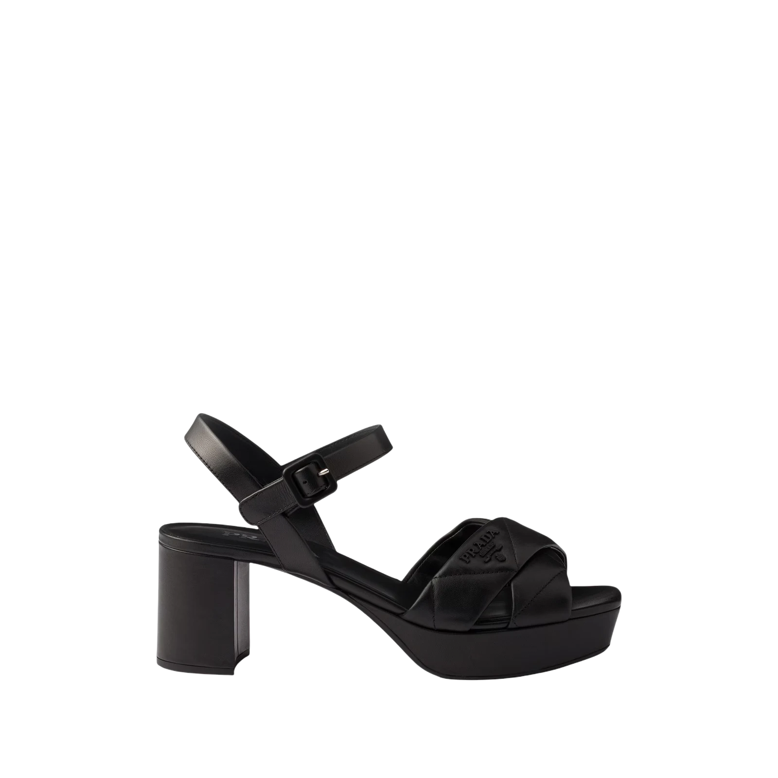 QUILTED NAPPA LEATHER PLATFORM