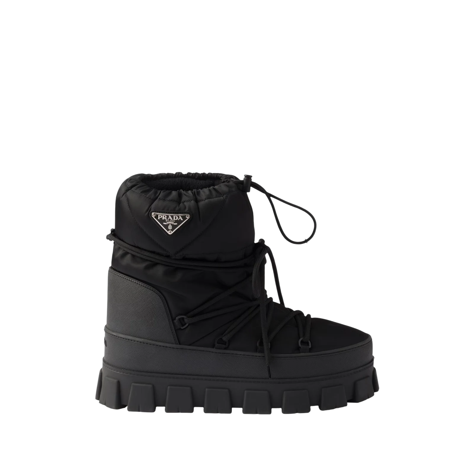 RE-NYLON GABARDINE SKI BOOTIES