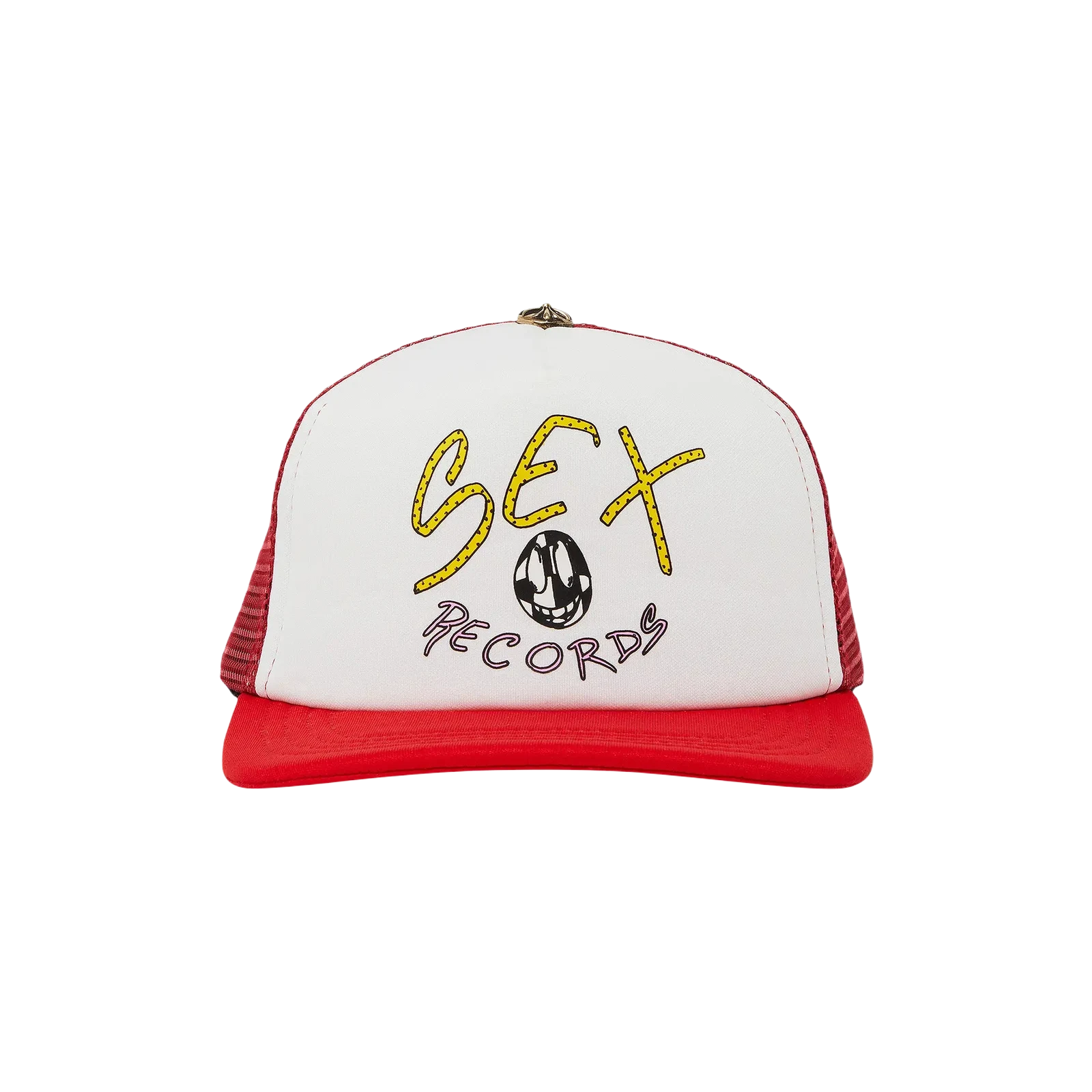 SEX RECORDS TRUCKER HAT « WHITE/RED »