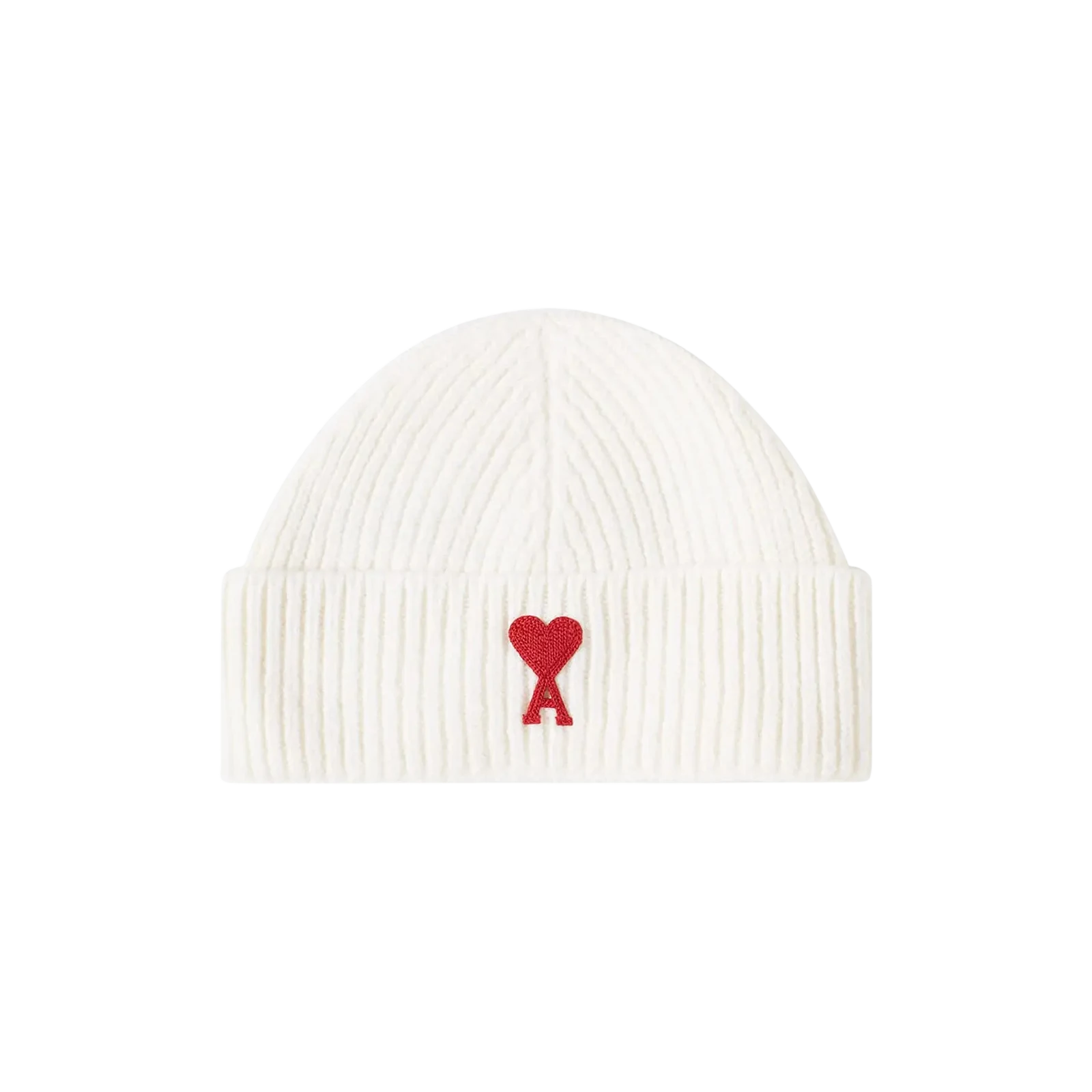 BEANIE « OFF WHITE/RED »
