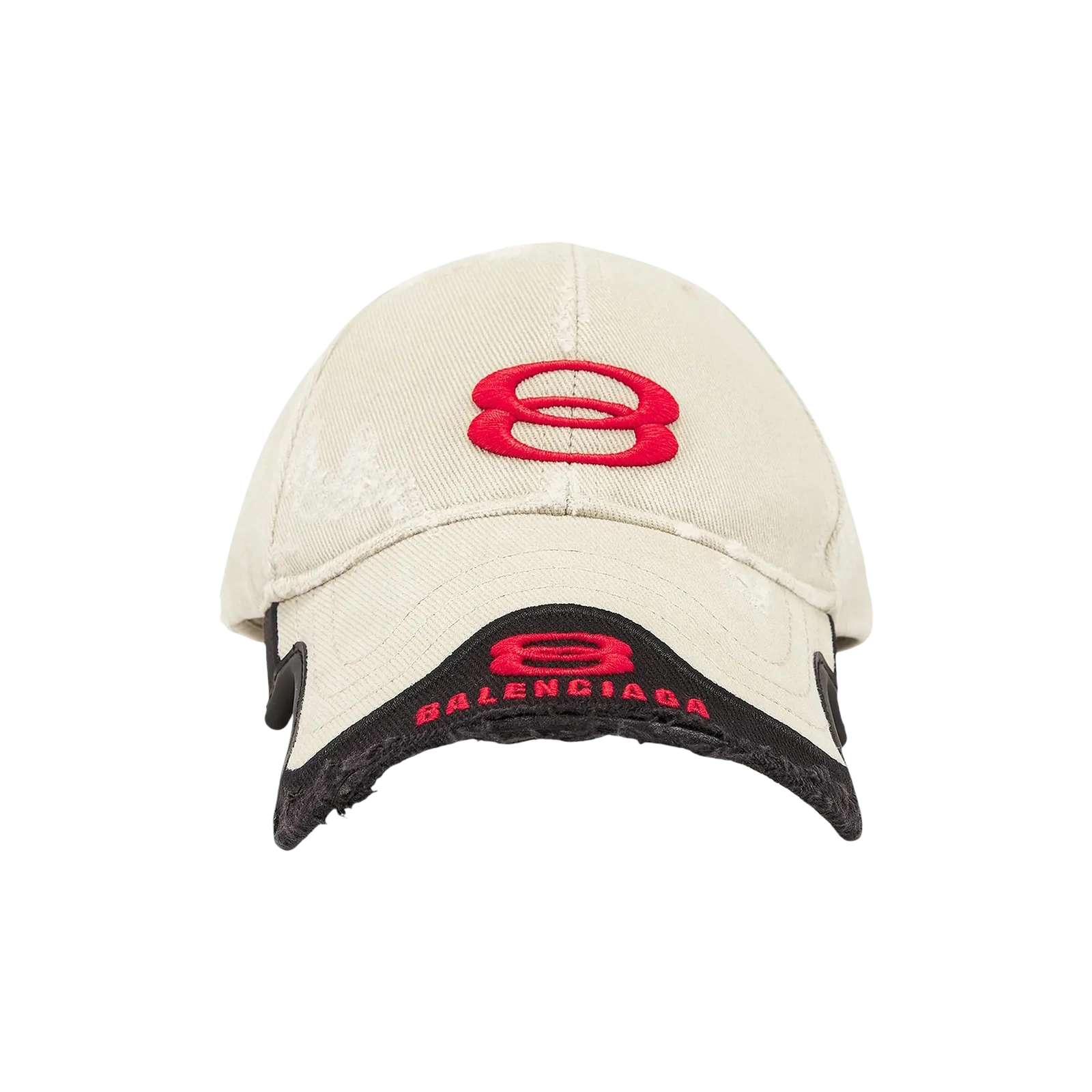 DOUBLE UNITY CAP « BEIGE/RED »