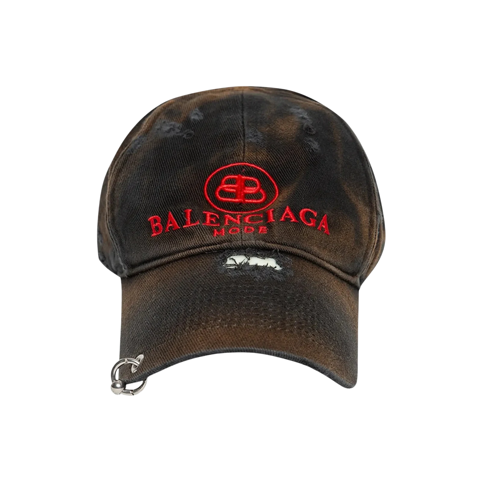 DESTROYED BB MODE CAP « BLACK/RED »