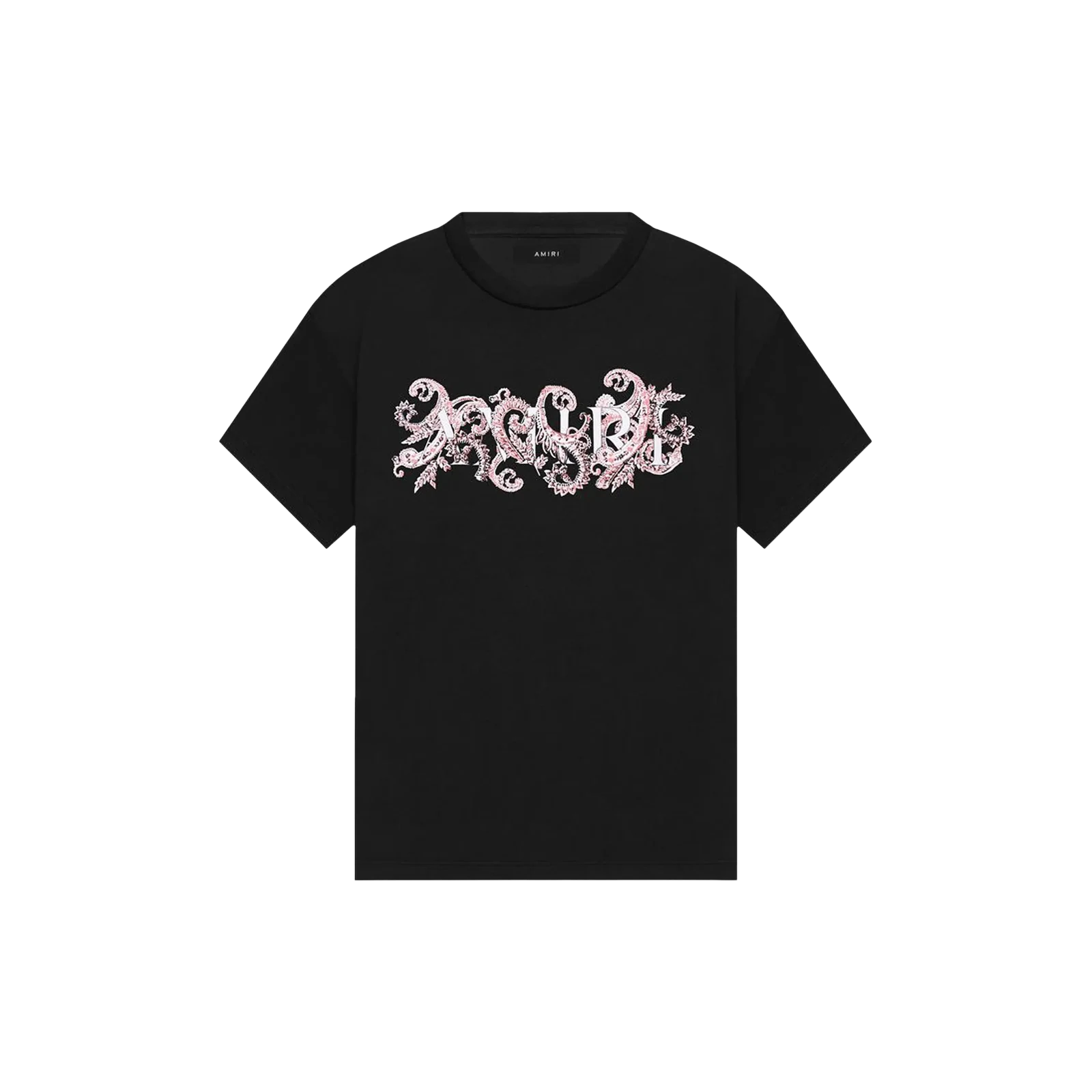 CORE LOGO PAISLEY ALLOVER TEE « BLACK/RED »