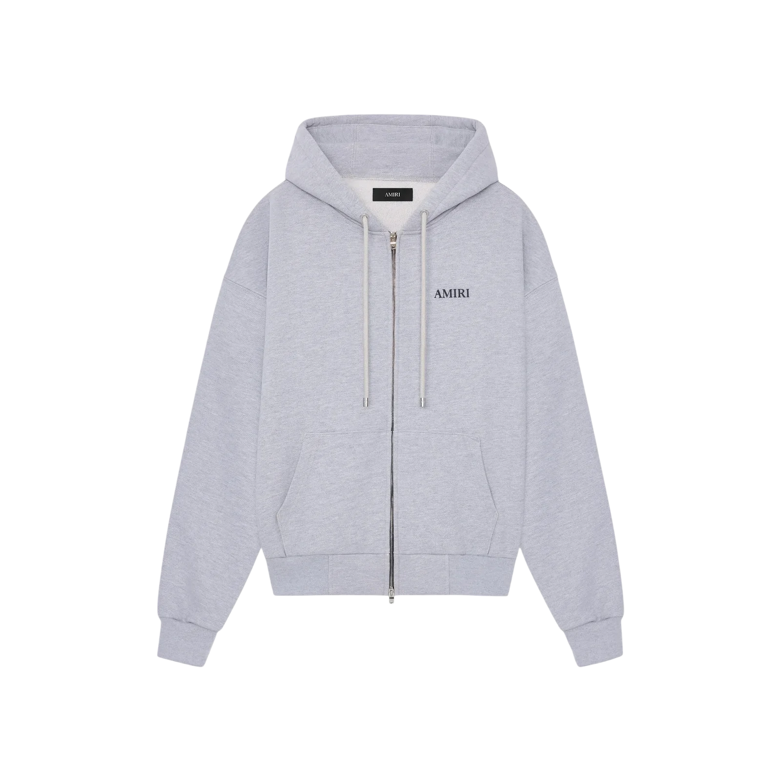 RELAXED ZIP UP HOODIE « GREY »