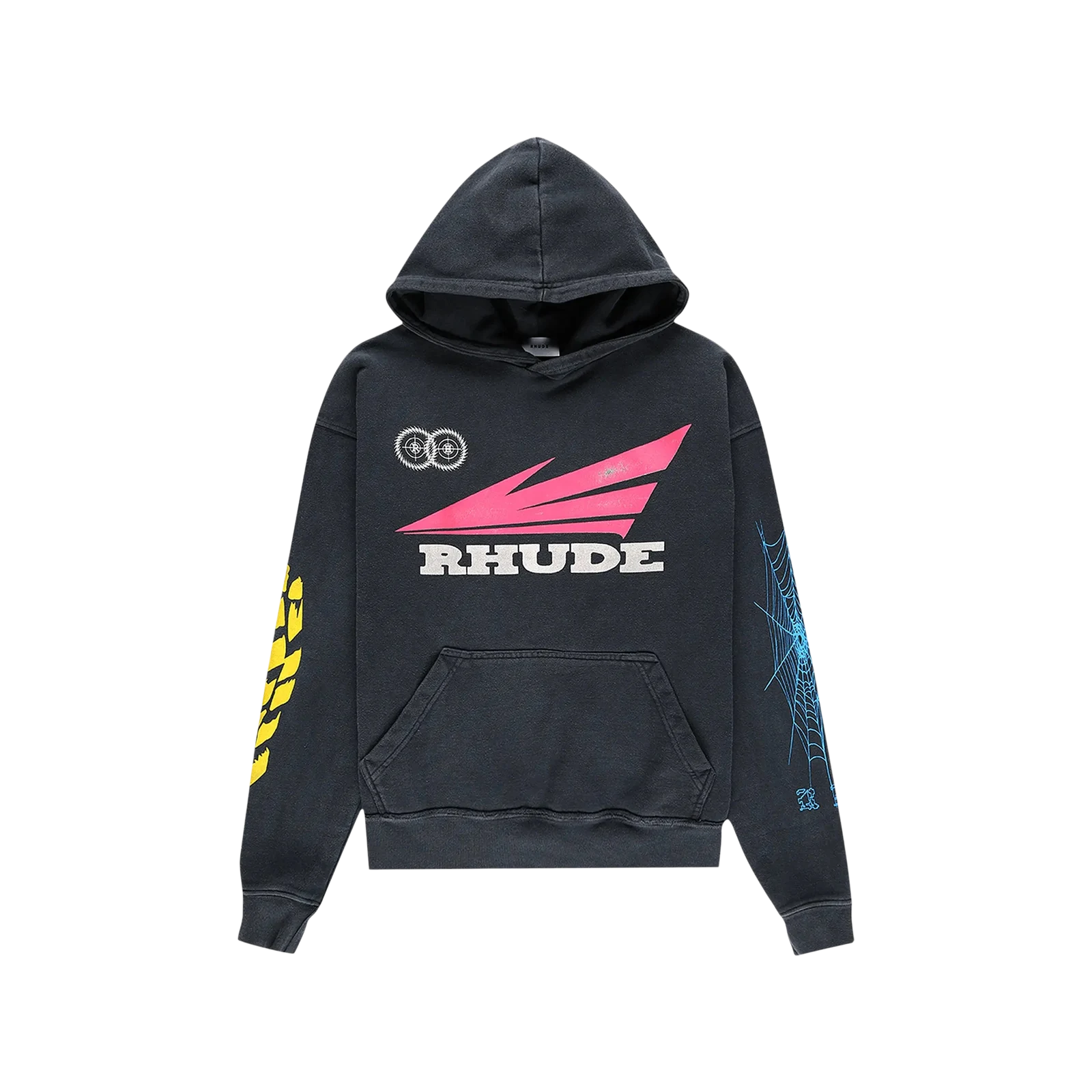 RHONDA 2 DECAL HOODIE « BLACK »