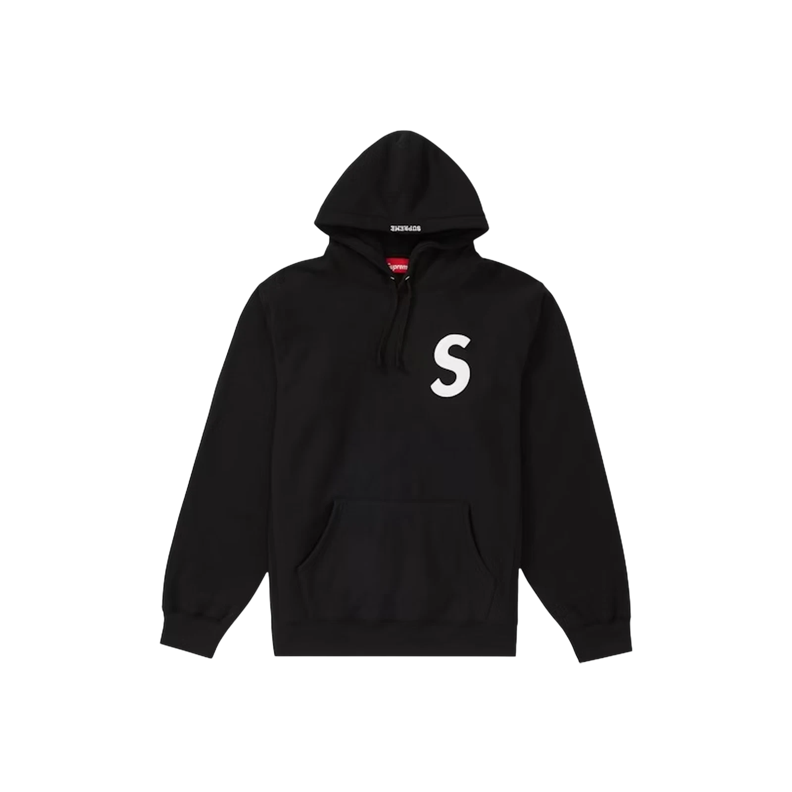S LOGO HOODED « BLACK »