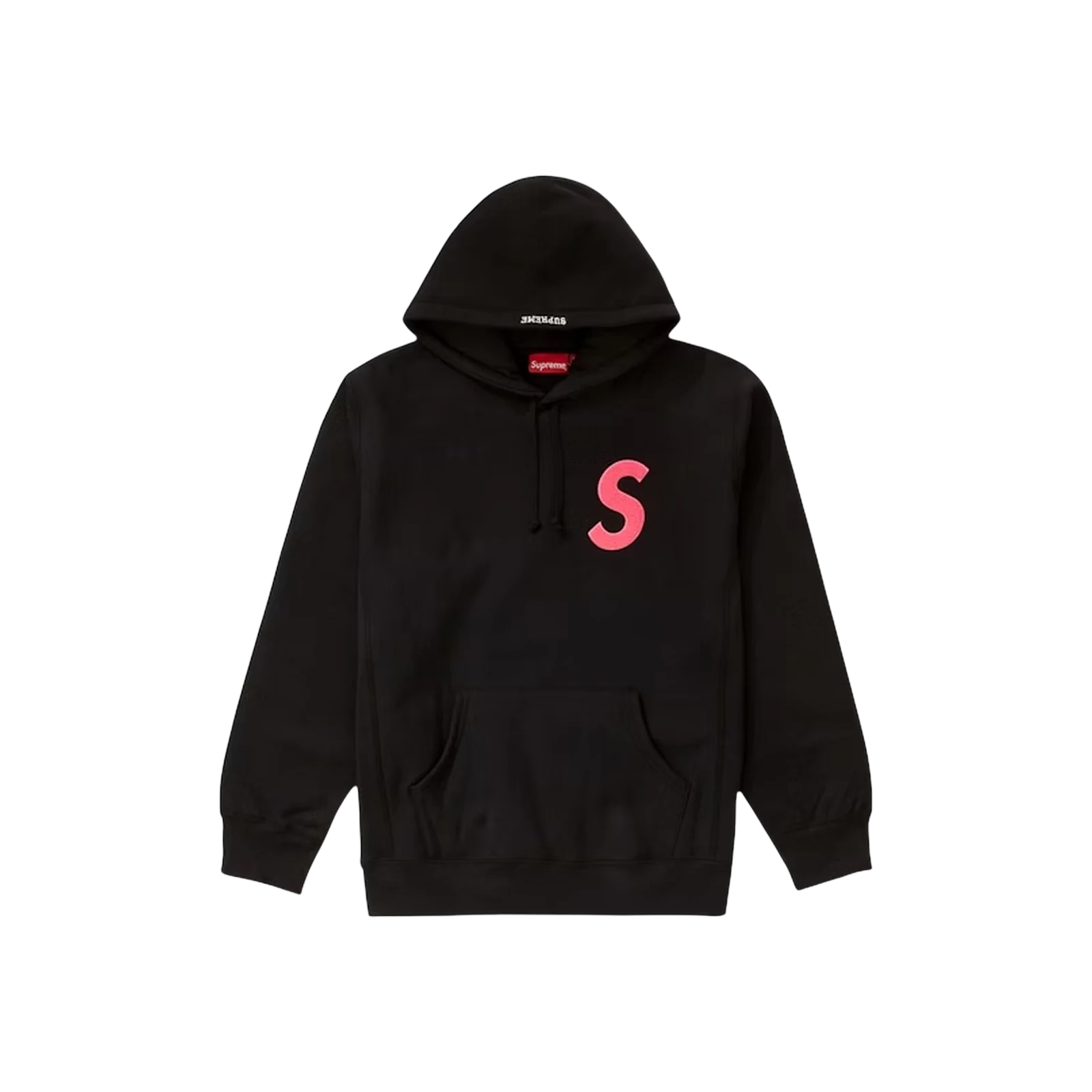 S LOGO HOODED « BLACK »