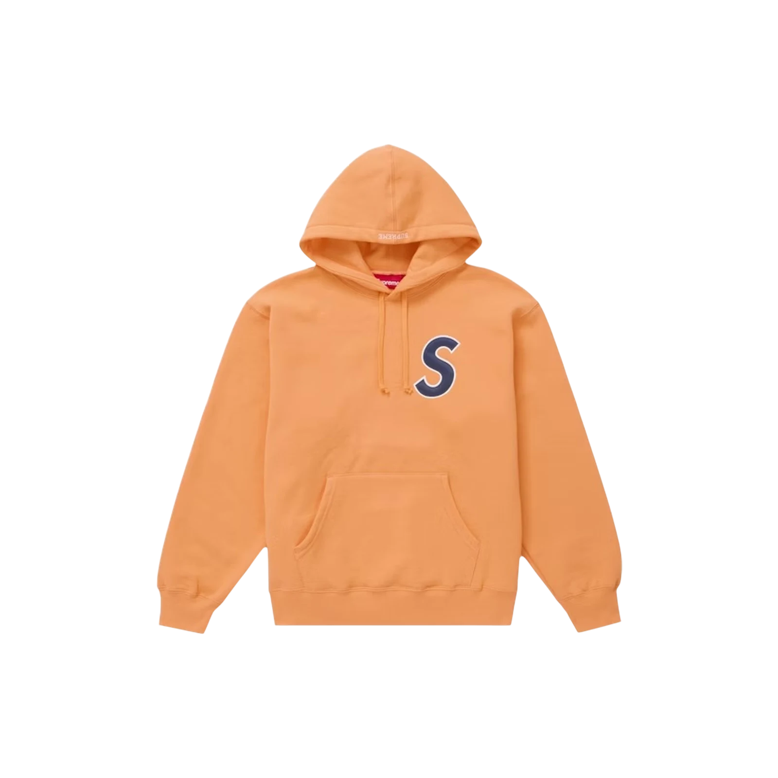 S LOGO HOODED « BRIGHT ORANGE »