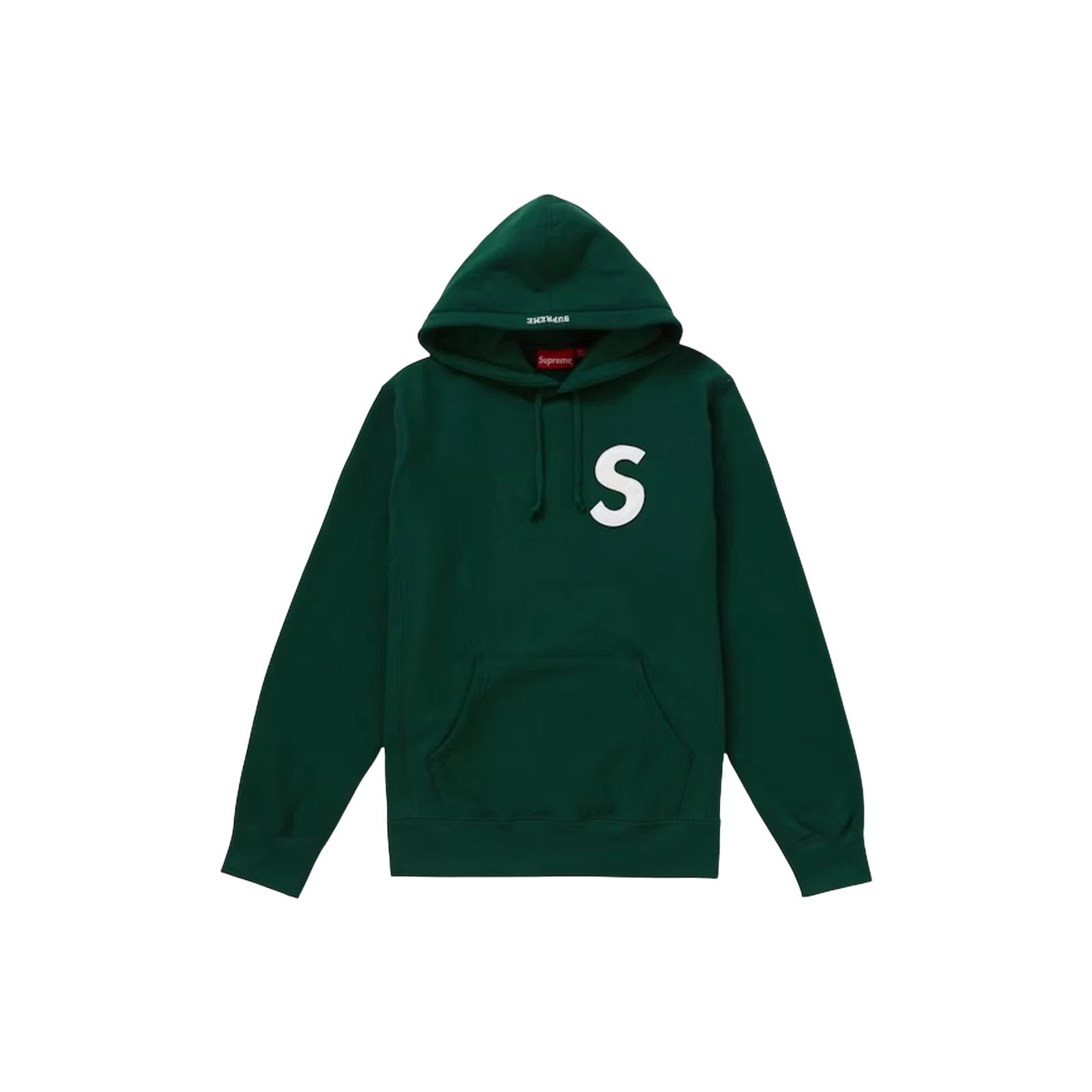 S LOGO HOODED « DARK GREEN »