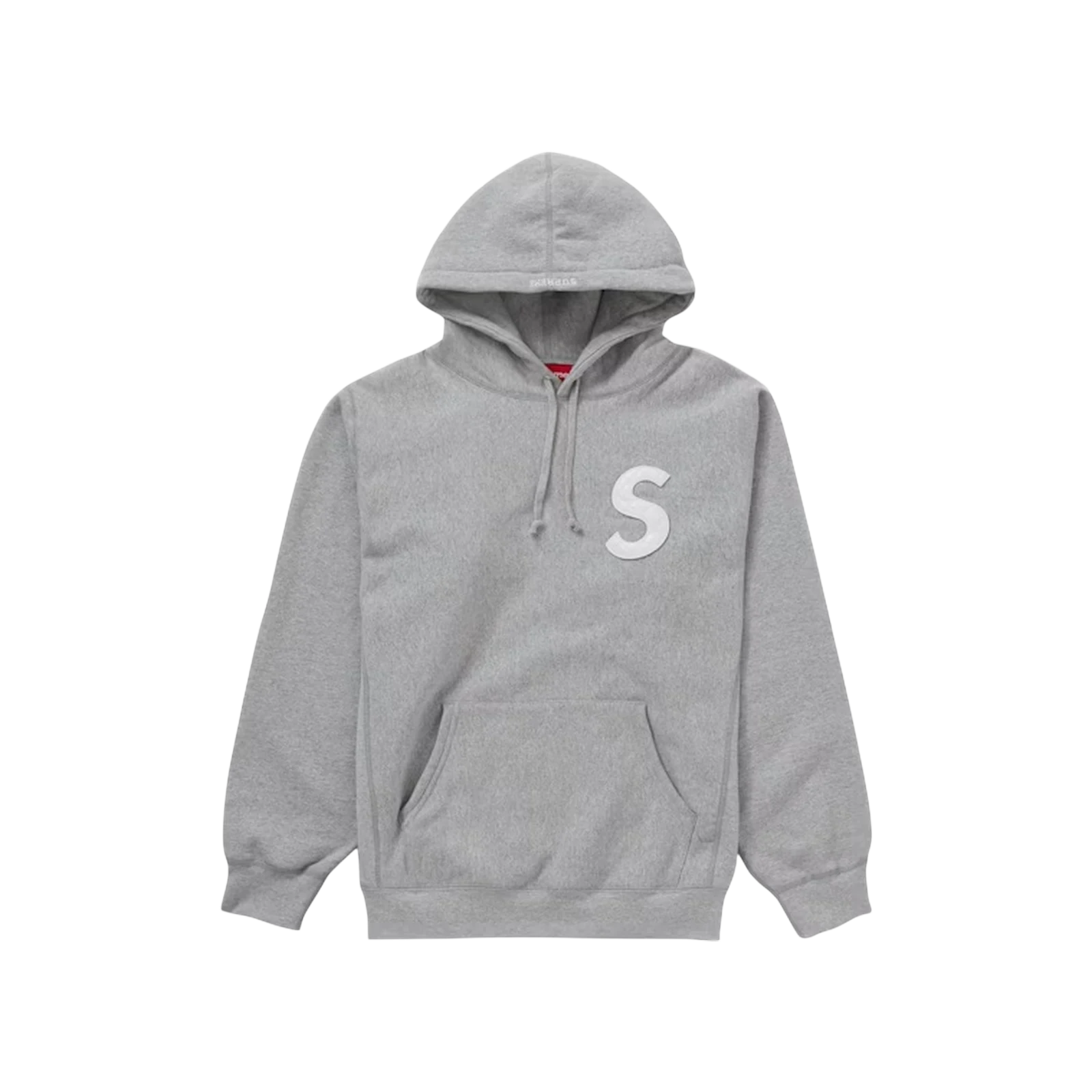 S LOGO HOODED « GREY »