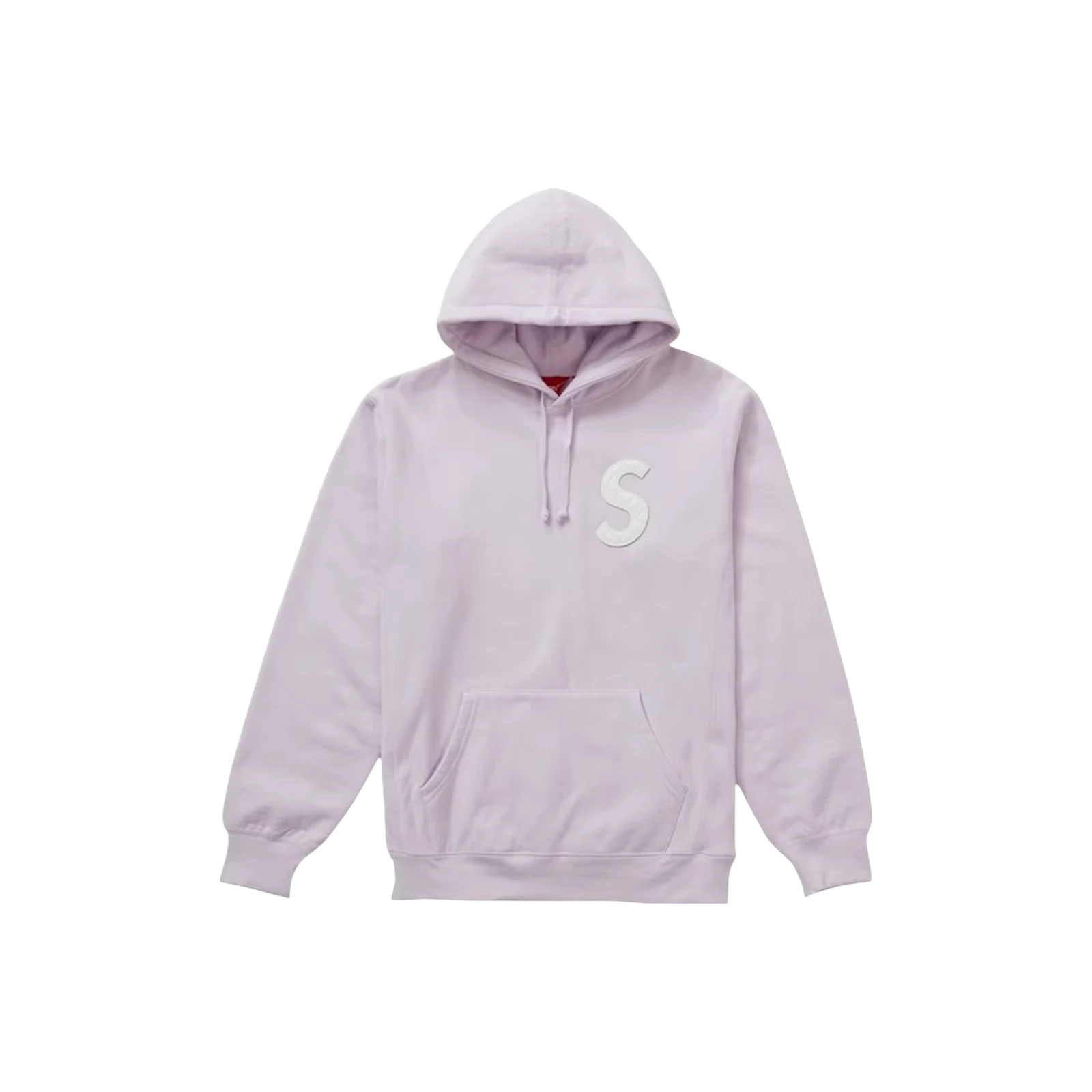 S LOGO HOODED « LIGHT PURPLE »