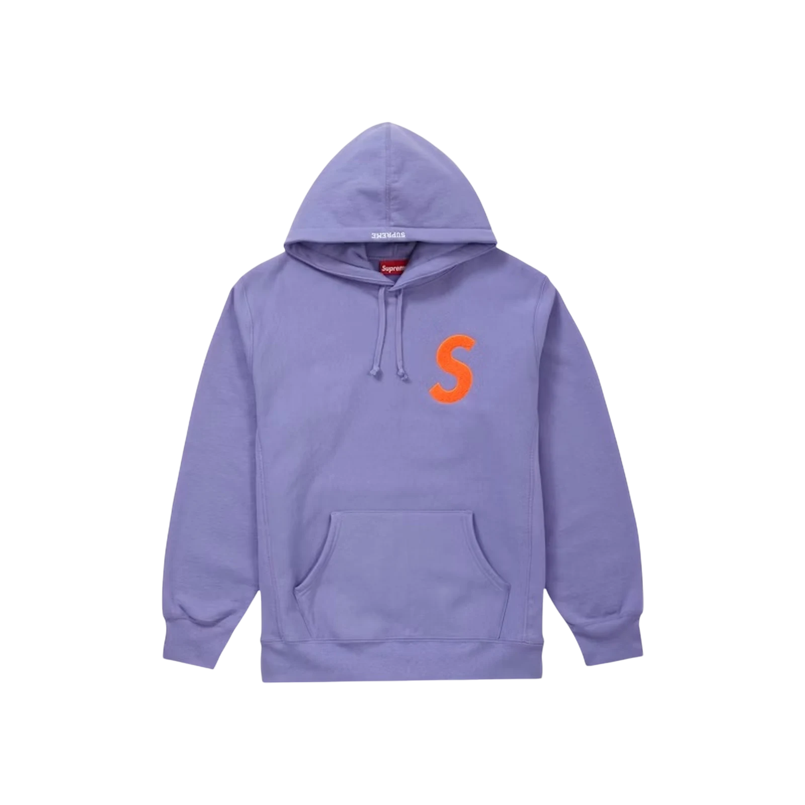 S LOGO HOODED « LIGHT PURPLE »