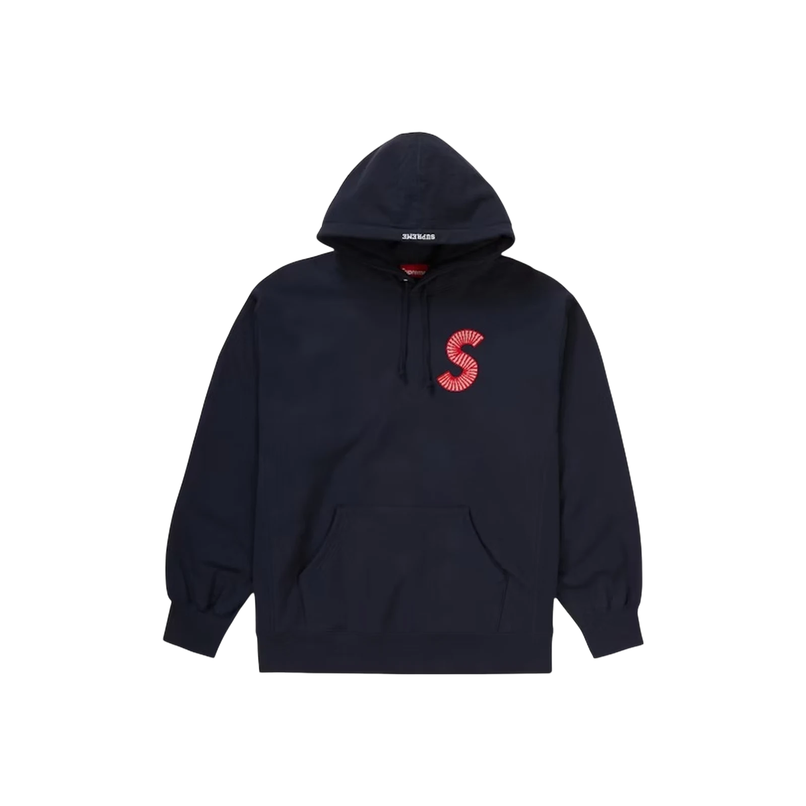 S LOGO HOODED « NAVY »