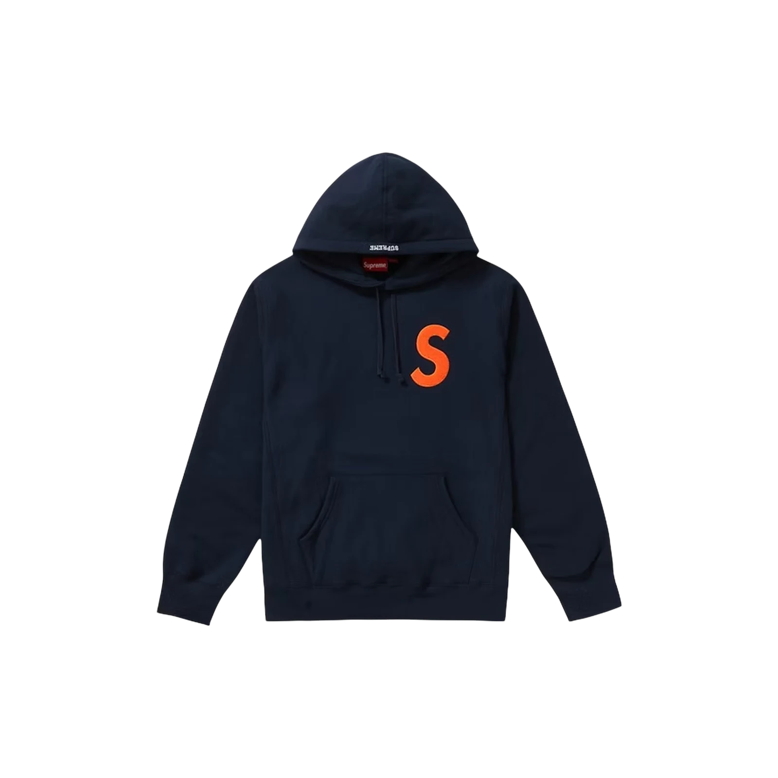 S LOGO HOODED « NAVY »