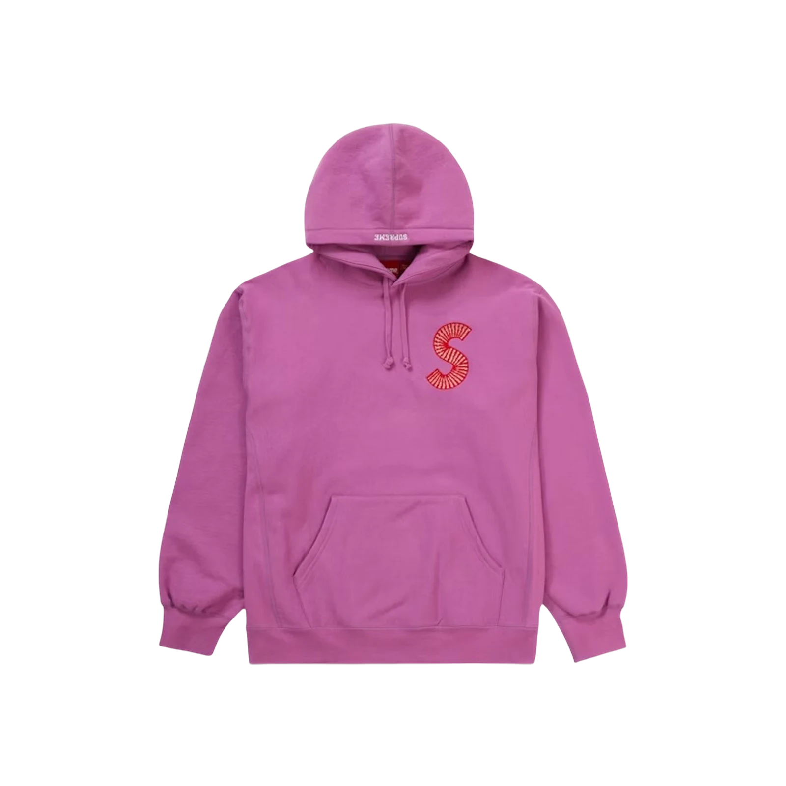S LOGO HOODED « PINK »
