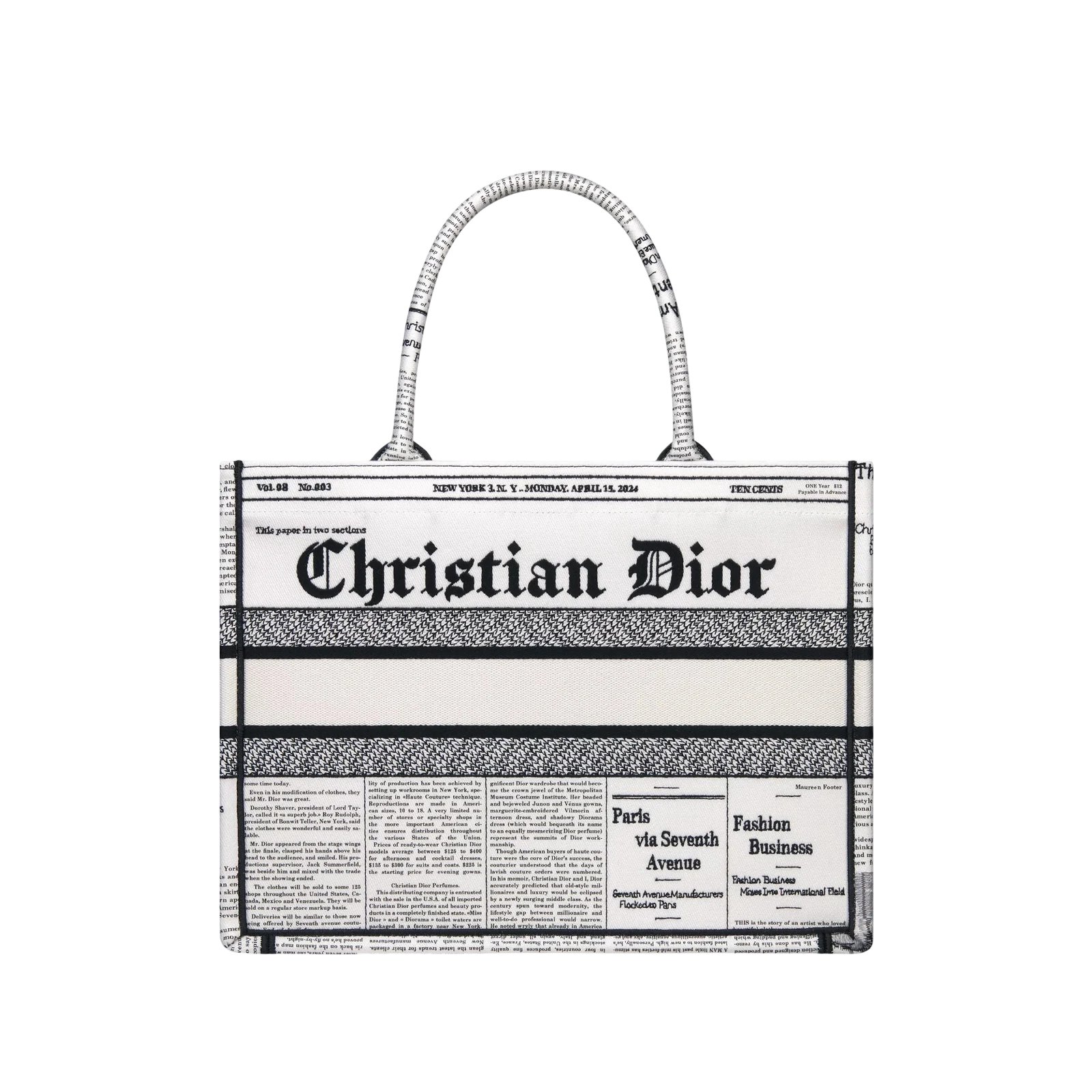 SAC DIOR BOOK TOTE MEDIUM 36CM
