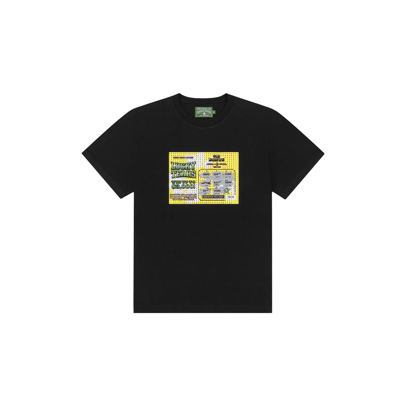 SCRATCH-OFF TEE « BLACK »