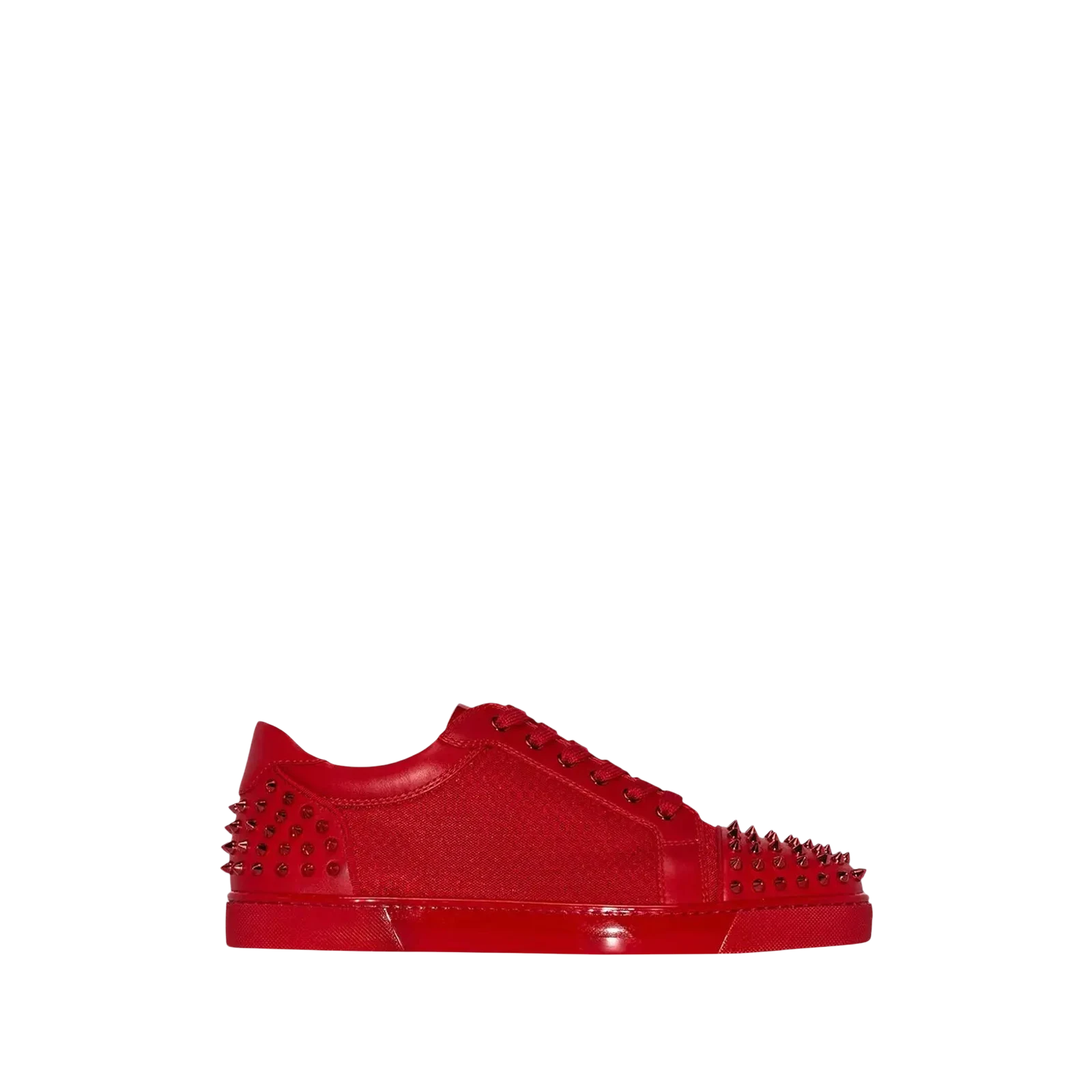 SEAVASTE SPIKED LEATHER LOW « RED »