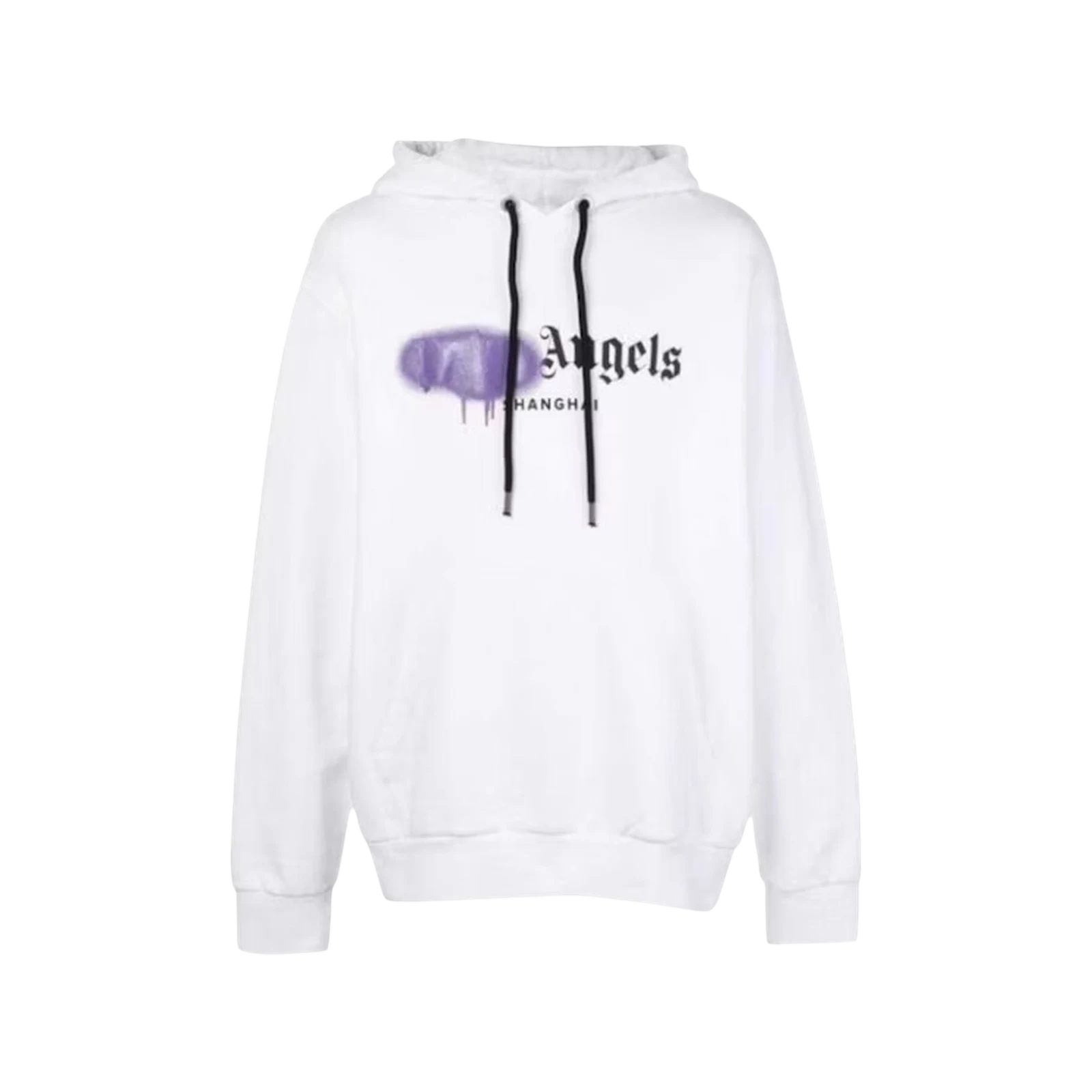 SHANGHAI SPRAYED LOGO HOODIE « BLACK »