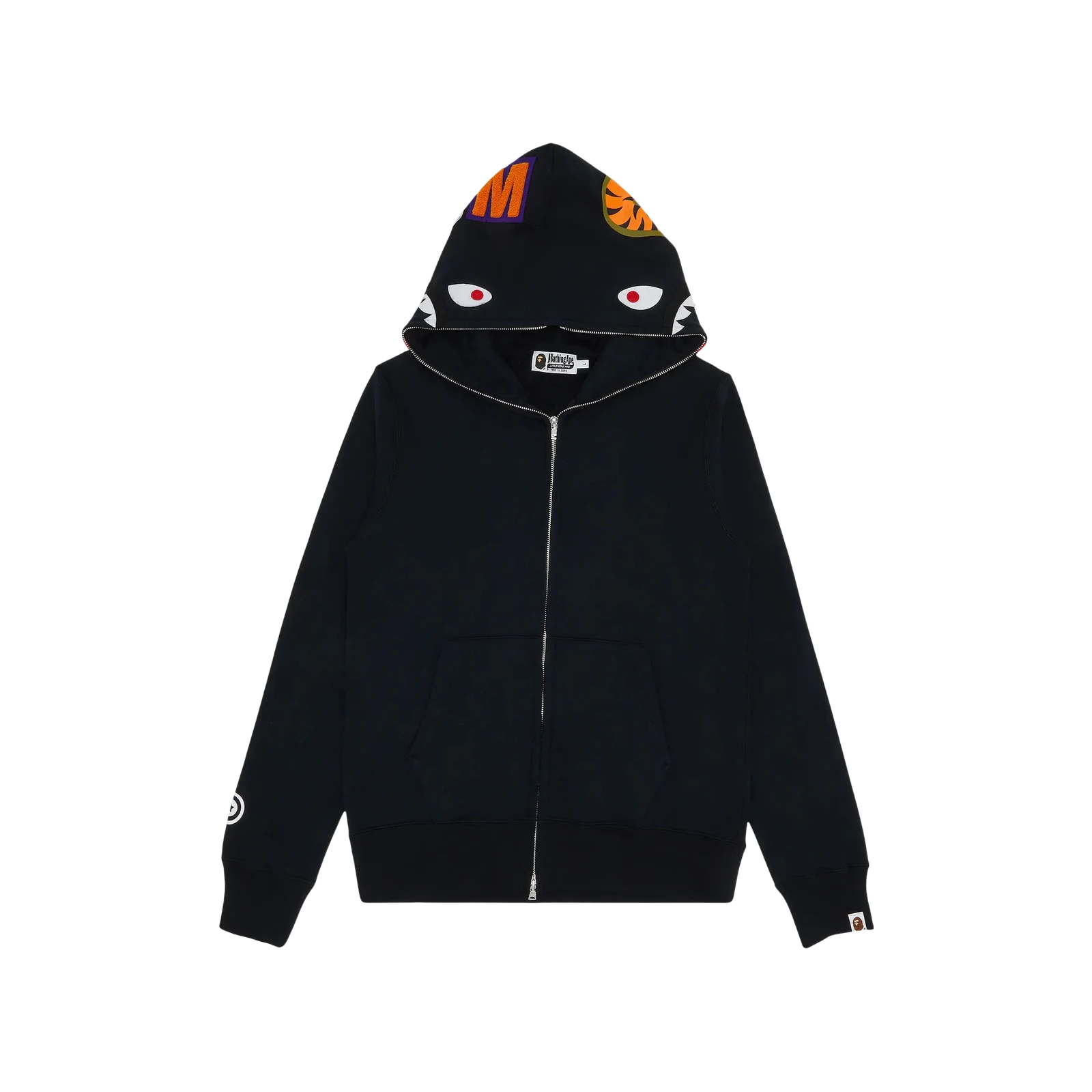 SHARK FULL ZIP HOODIE « BLACK »