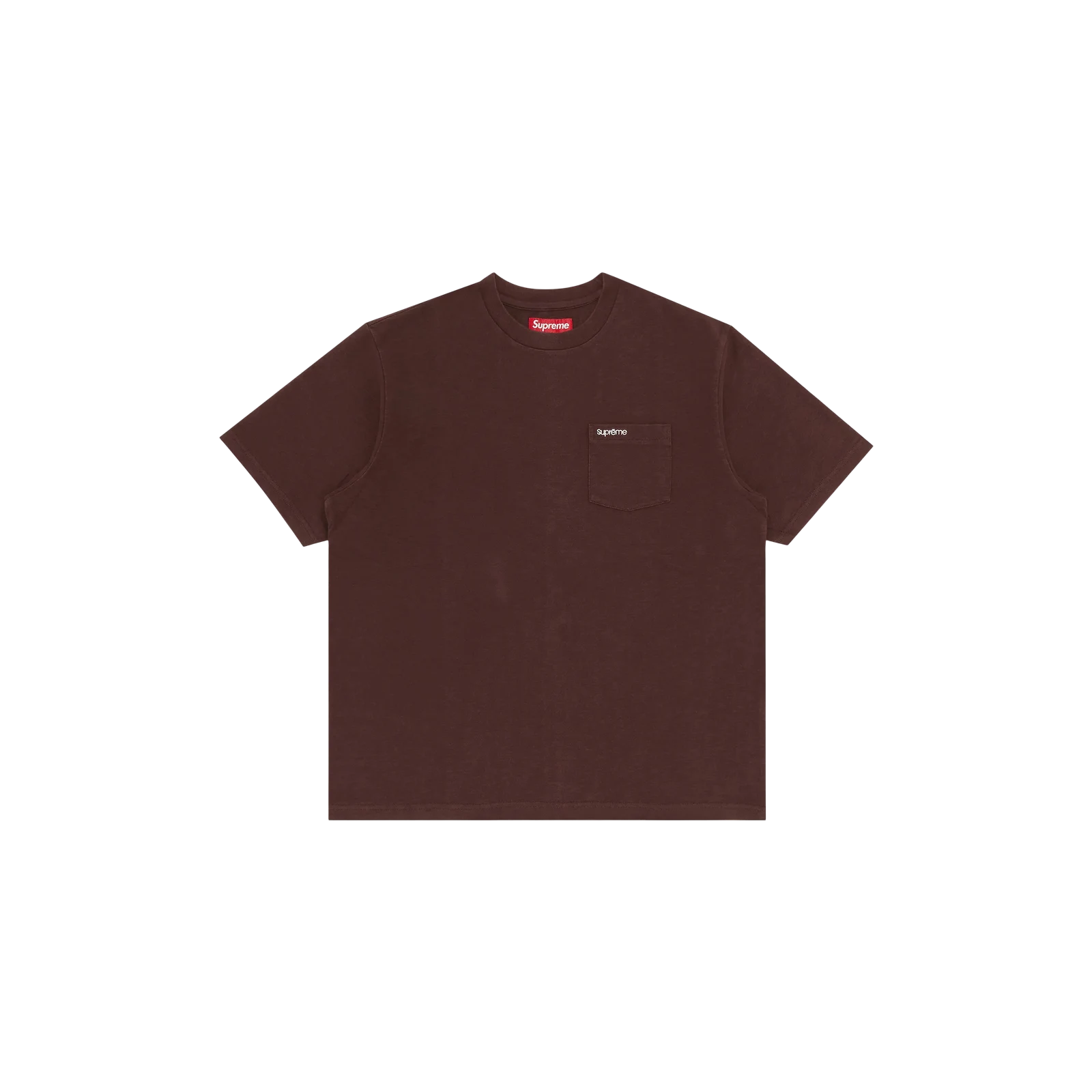 SHORT-SLEEVE POCKET TEE « BROWN »