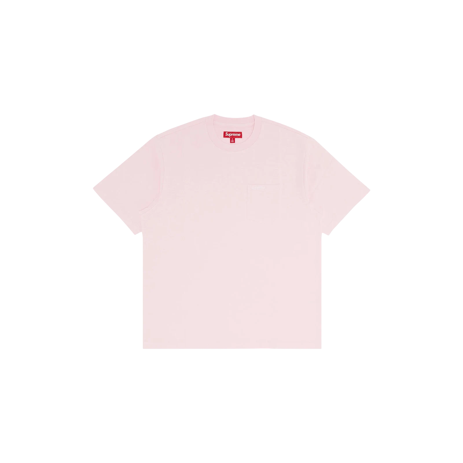 SHORT-SLEEVE POCKET TEE « LIGHT PINK »