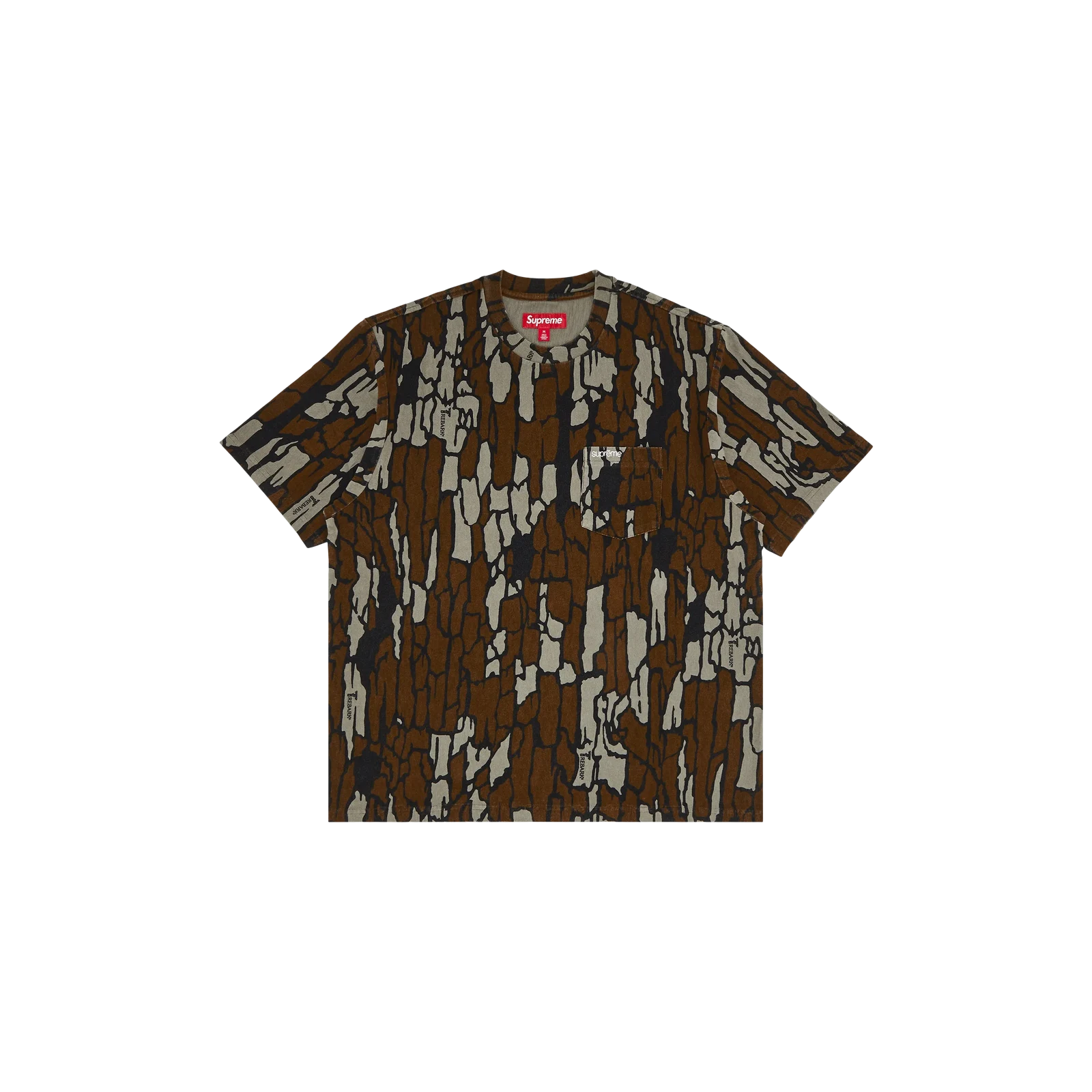 SHORT-SLEEVE POCKET TEE « MOSSY OAK TREBARK CAMO »