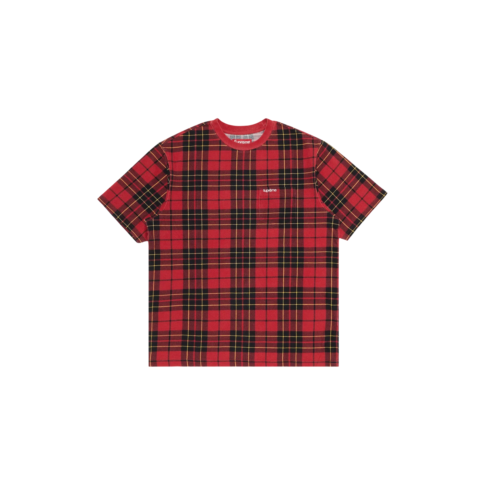 SHORT-SLEEVE POCKET TEE « PLAID »