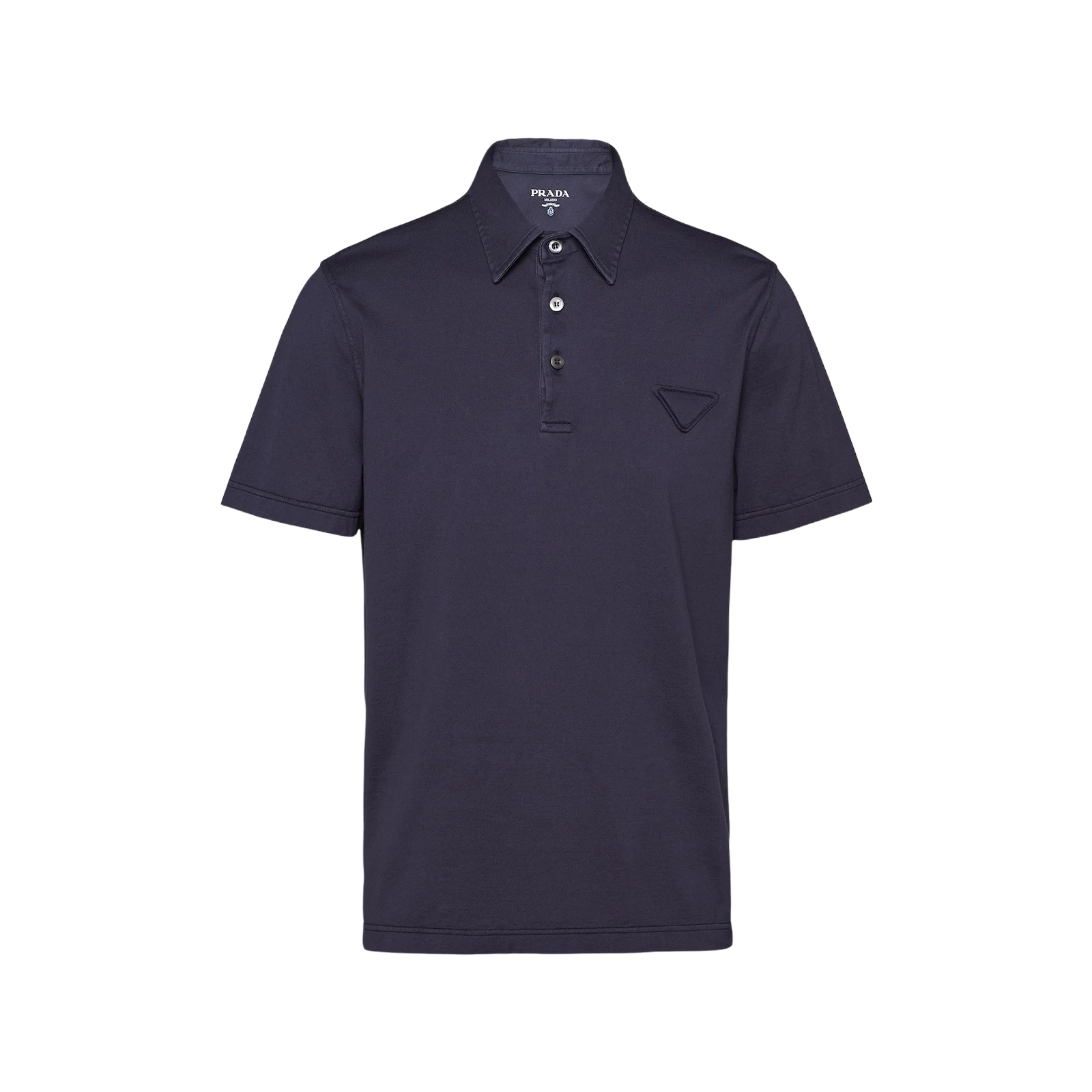 SHORT-SLEEVED COTTON POLO SHIRT