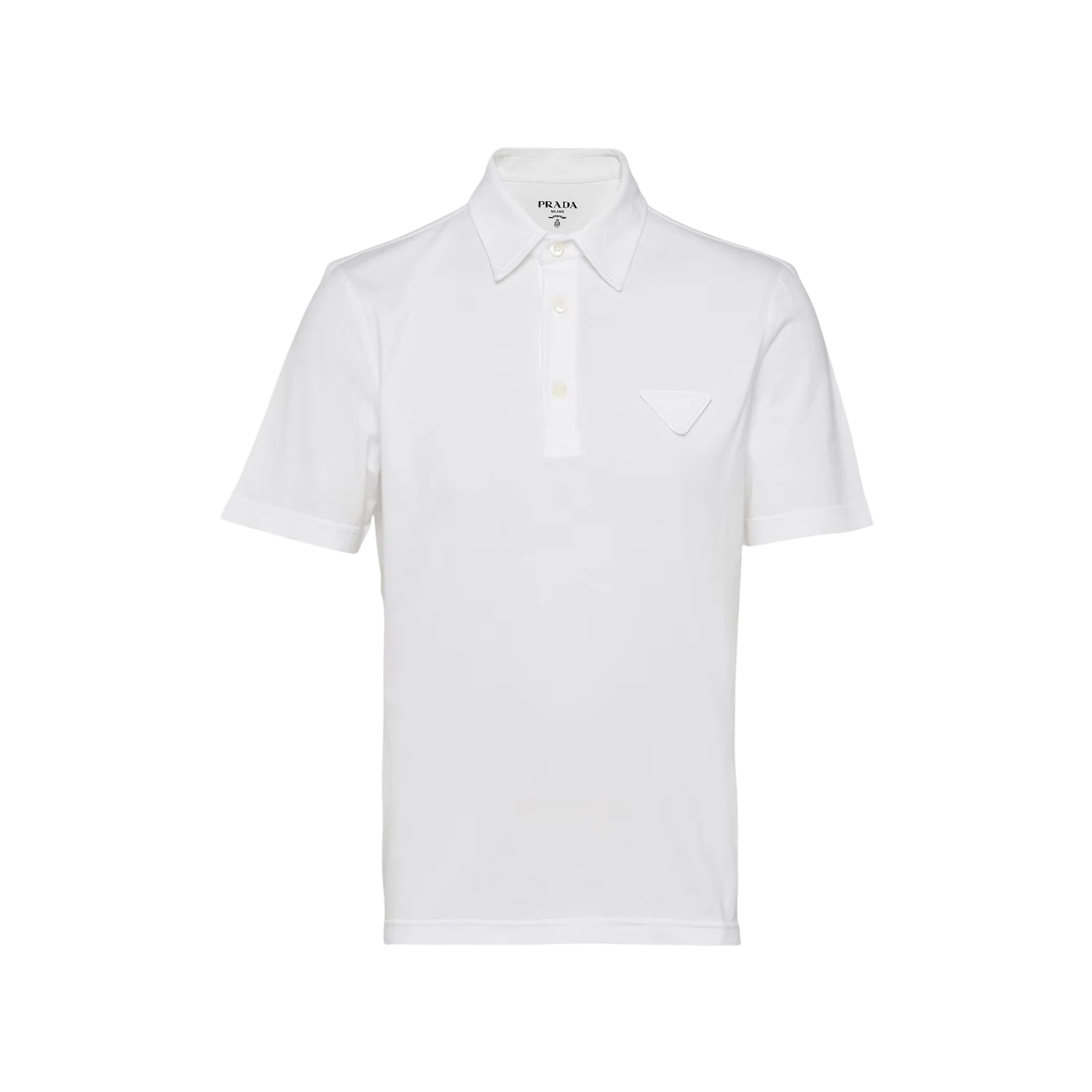 SHORT-SLEEVED COTTON POLO SHIRT
