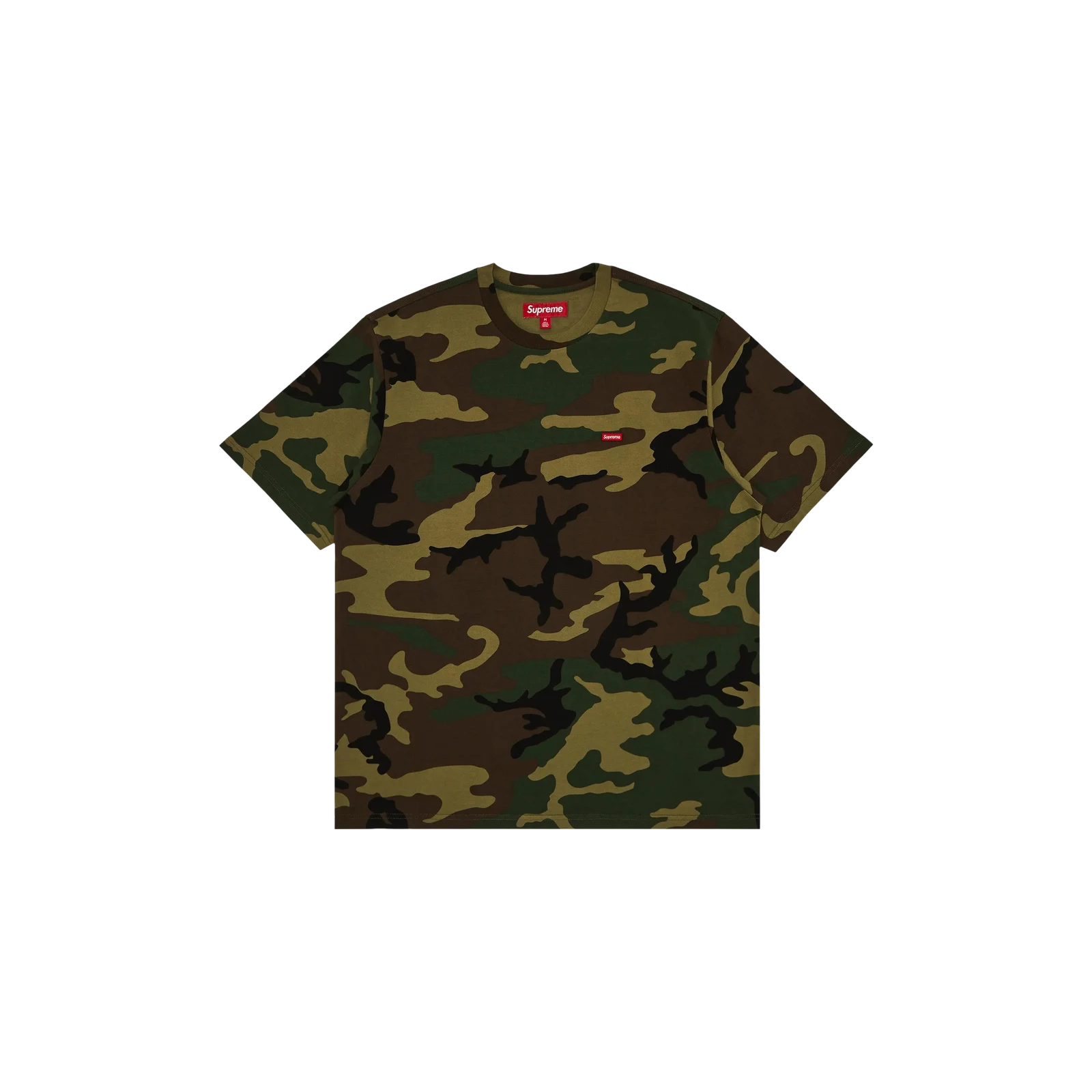 SMALL BOX TEE « WOODLAND CAMO »