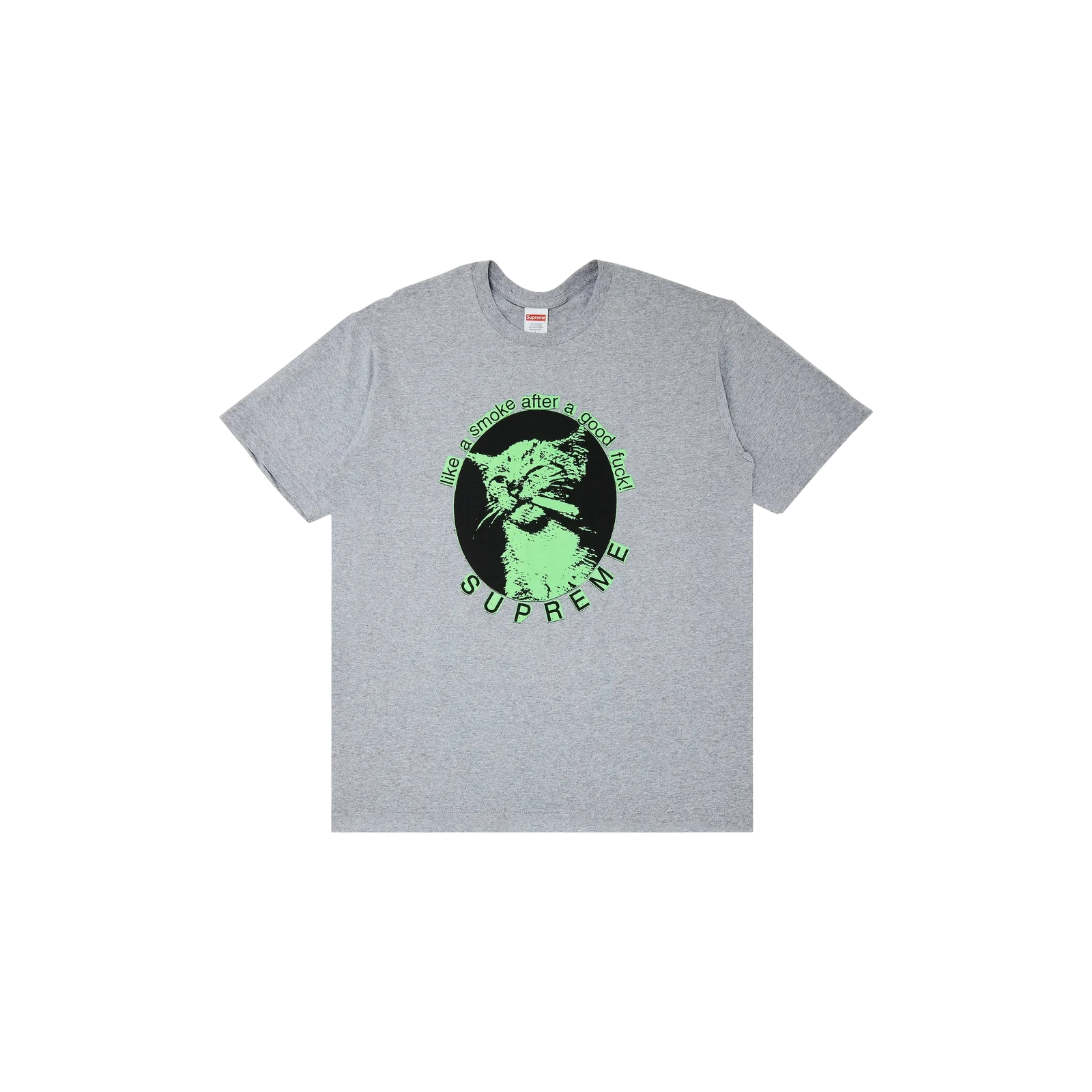 SMOKE TEE « HEATHER GREY »