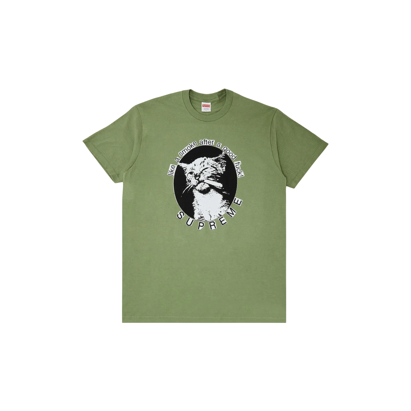 SMOKE TEE « LIGHT OLIVE »