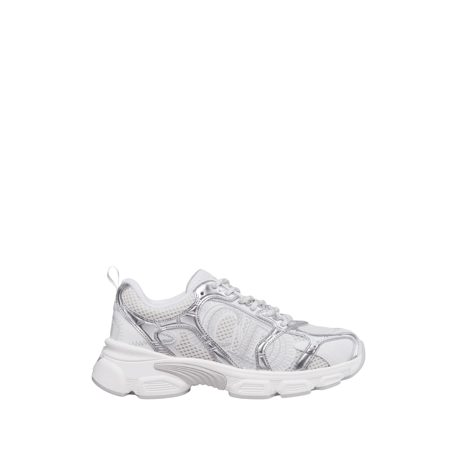 SNEAKER CHRONO « SILVER WHITE »