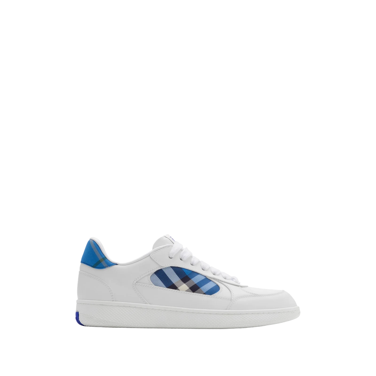 SNEAKERS TERRACE EN CUIR CHECK