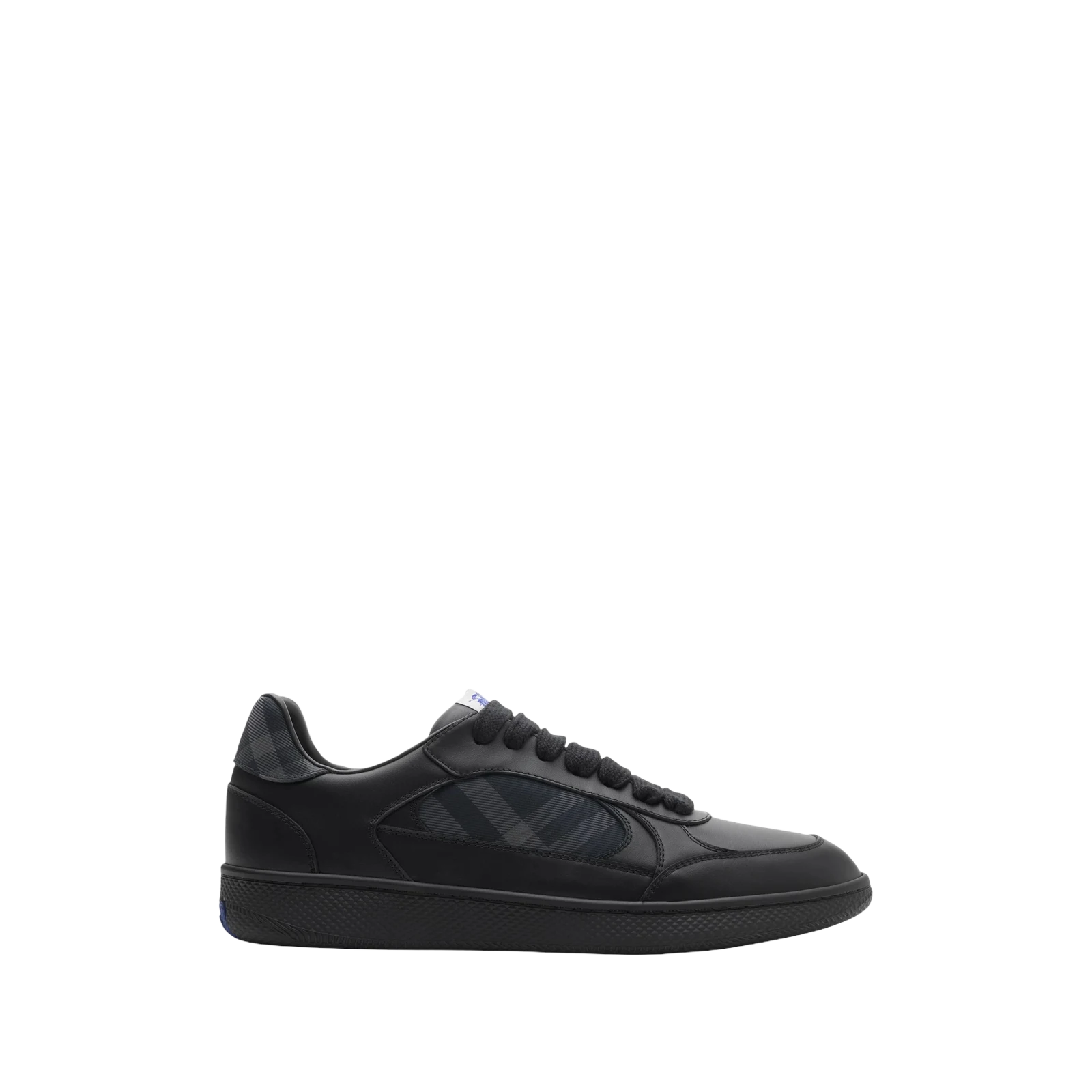SNEAKERS TERRACE EN CUIR CHECK
