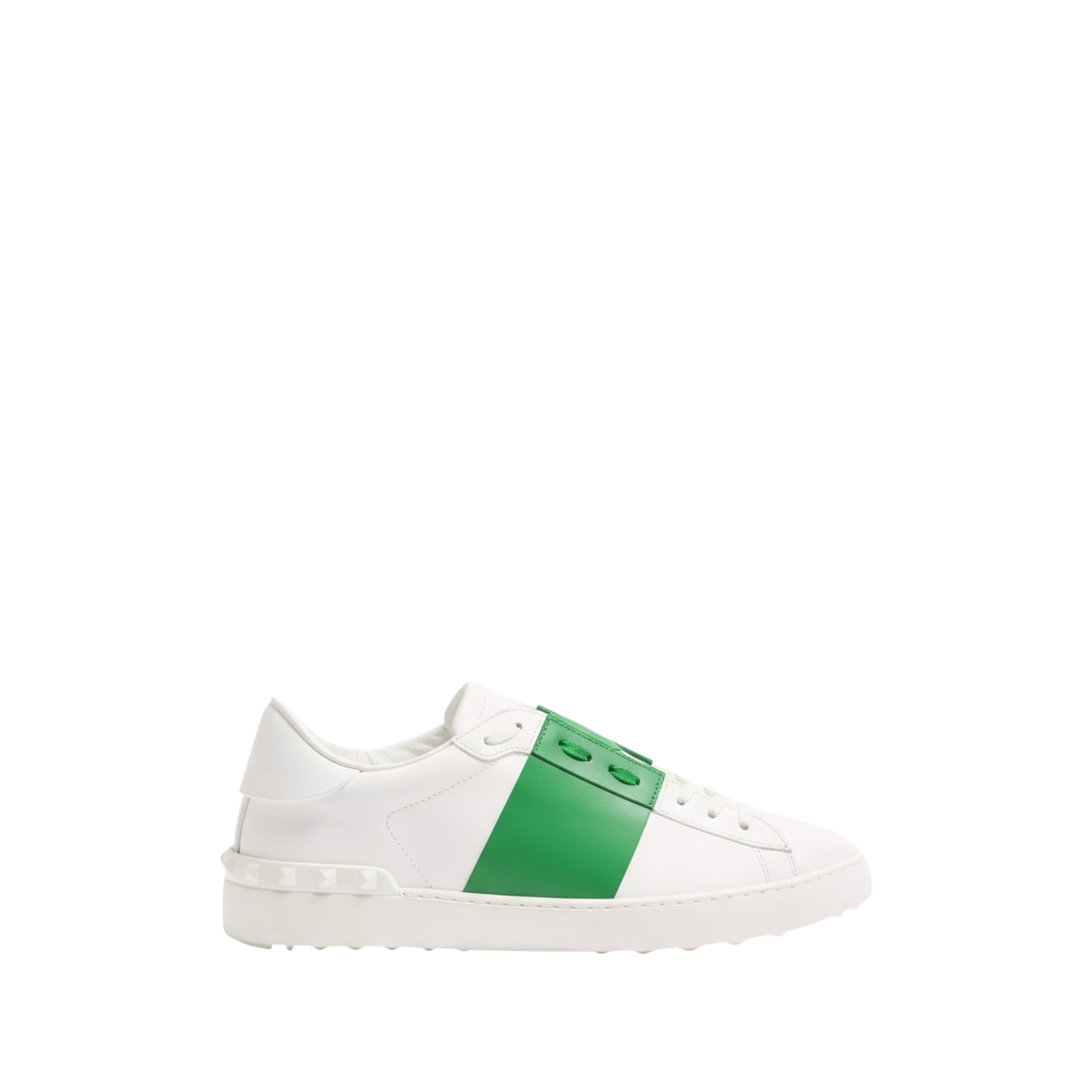 SNEAKERS OPEN « WHITE GREEN »