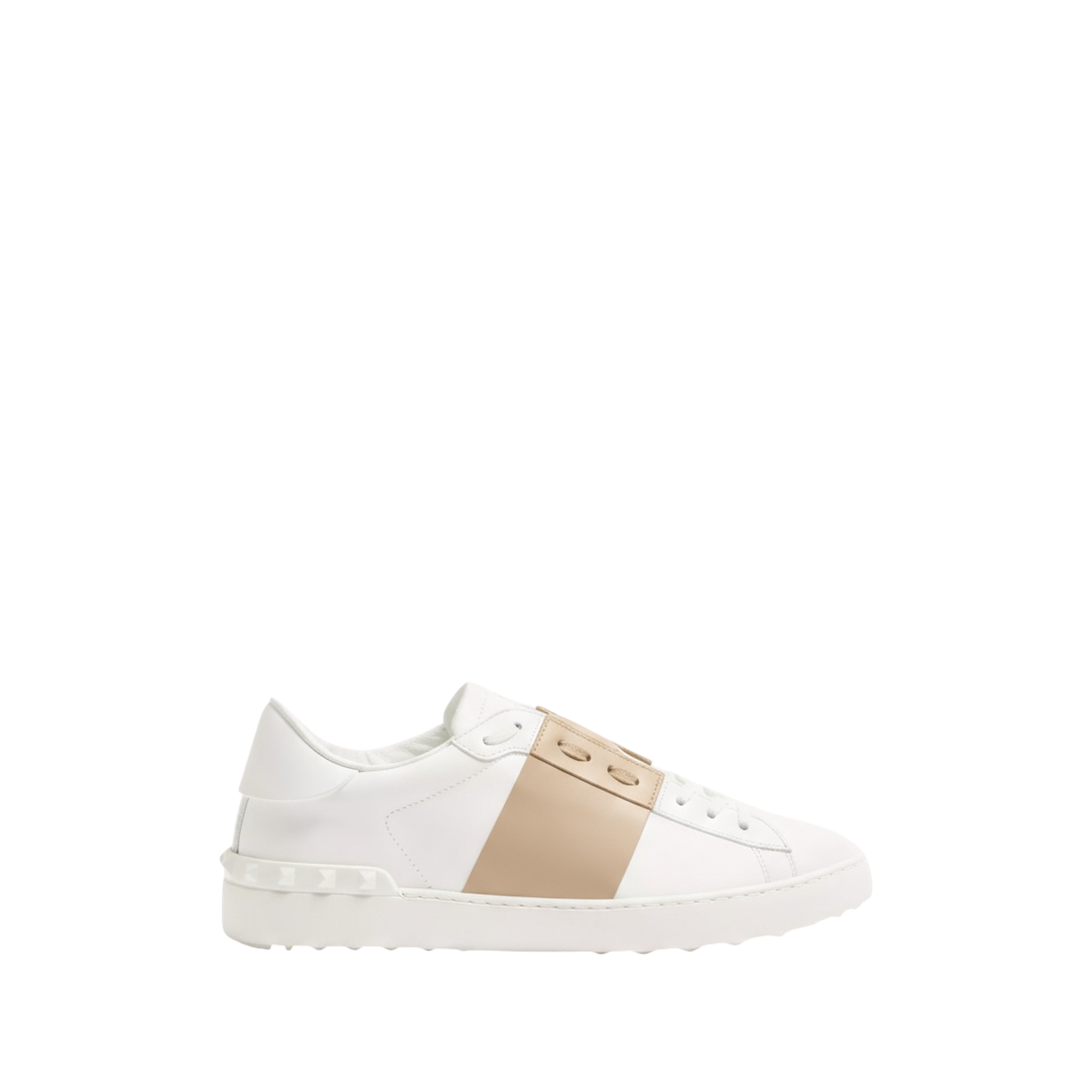 SNEAKERS OPEN « WHITE BEIGE »
