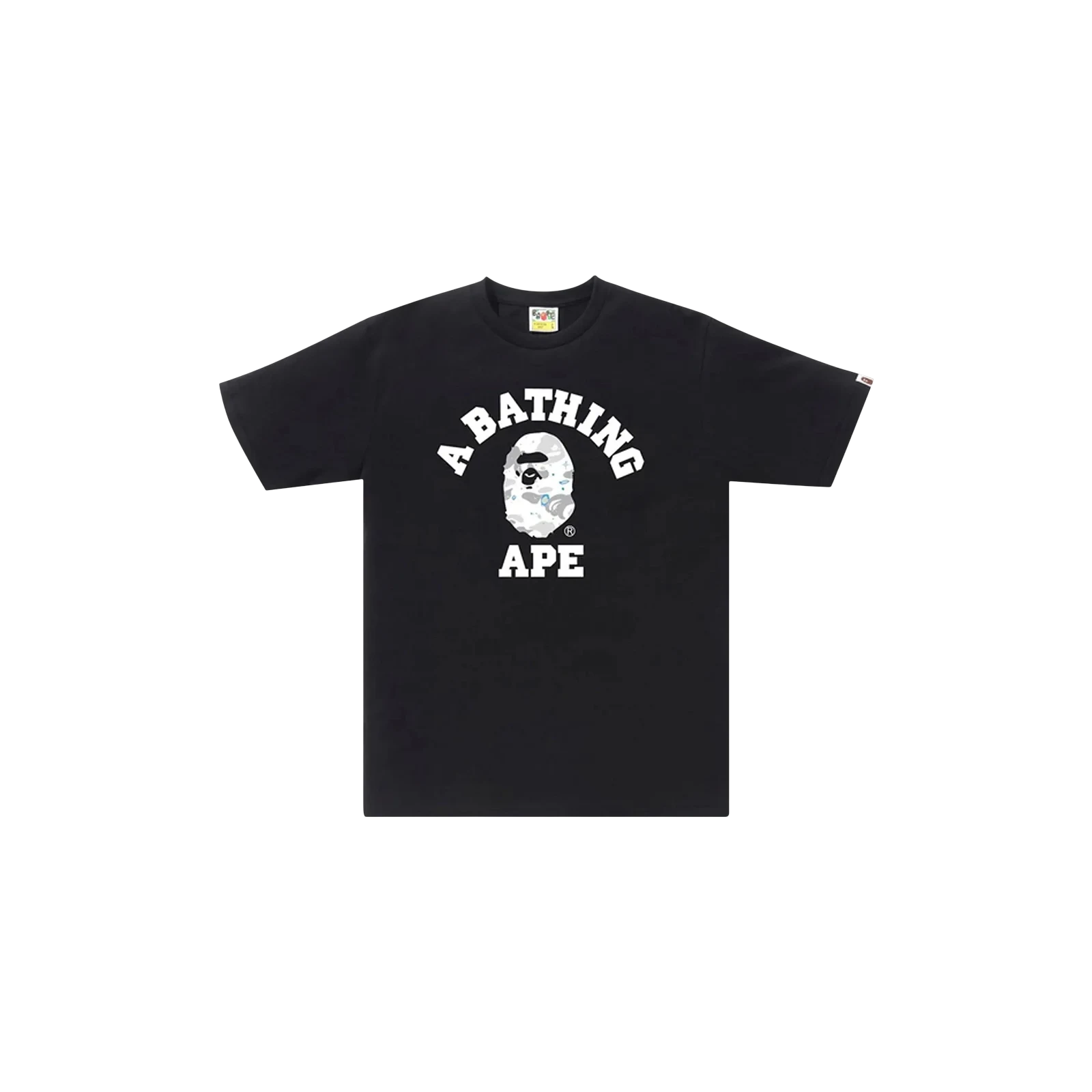 SPACE CAMO COLLEGE T-SHIRT « BLACK »