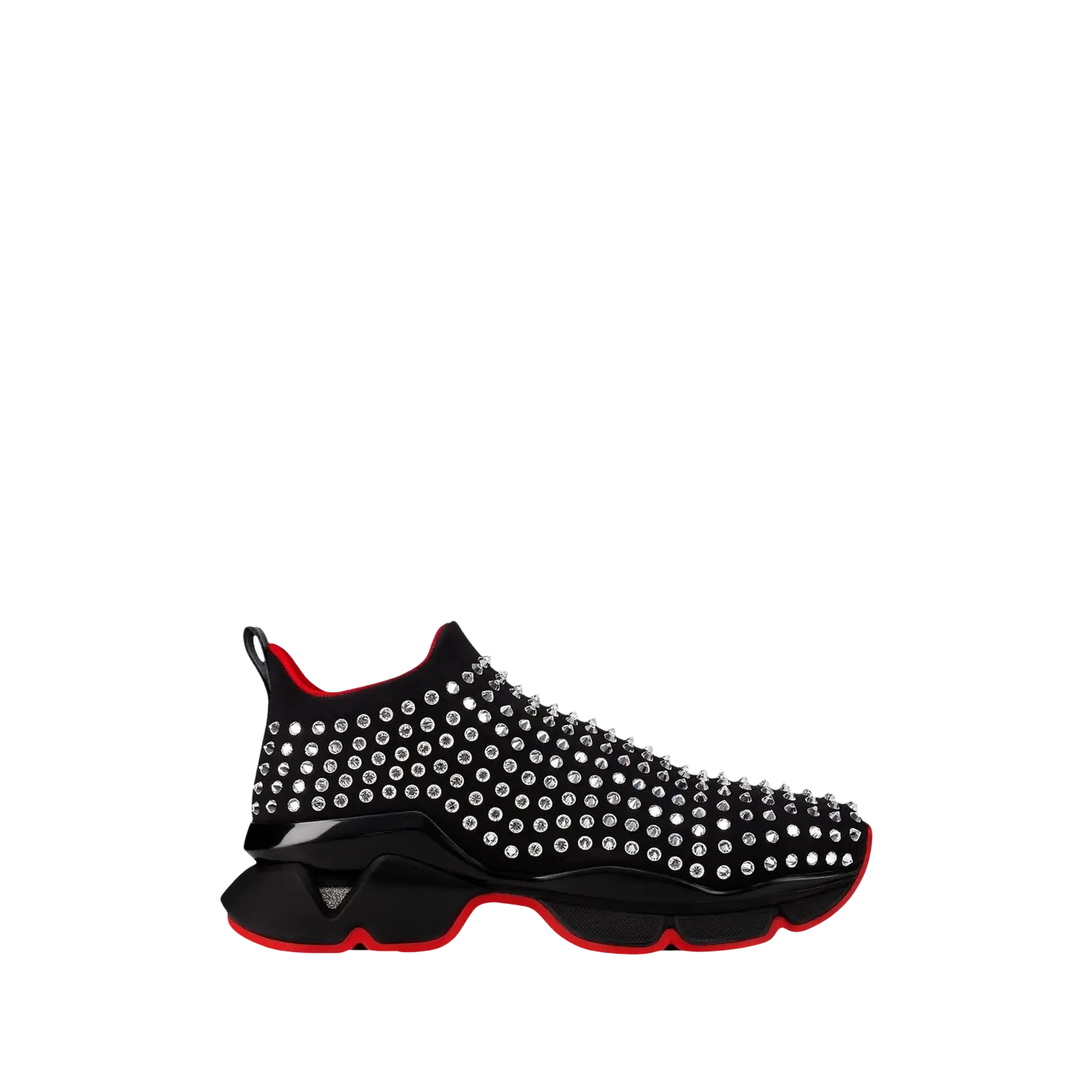 SPIKE SOCK « SILVER BLACK »