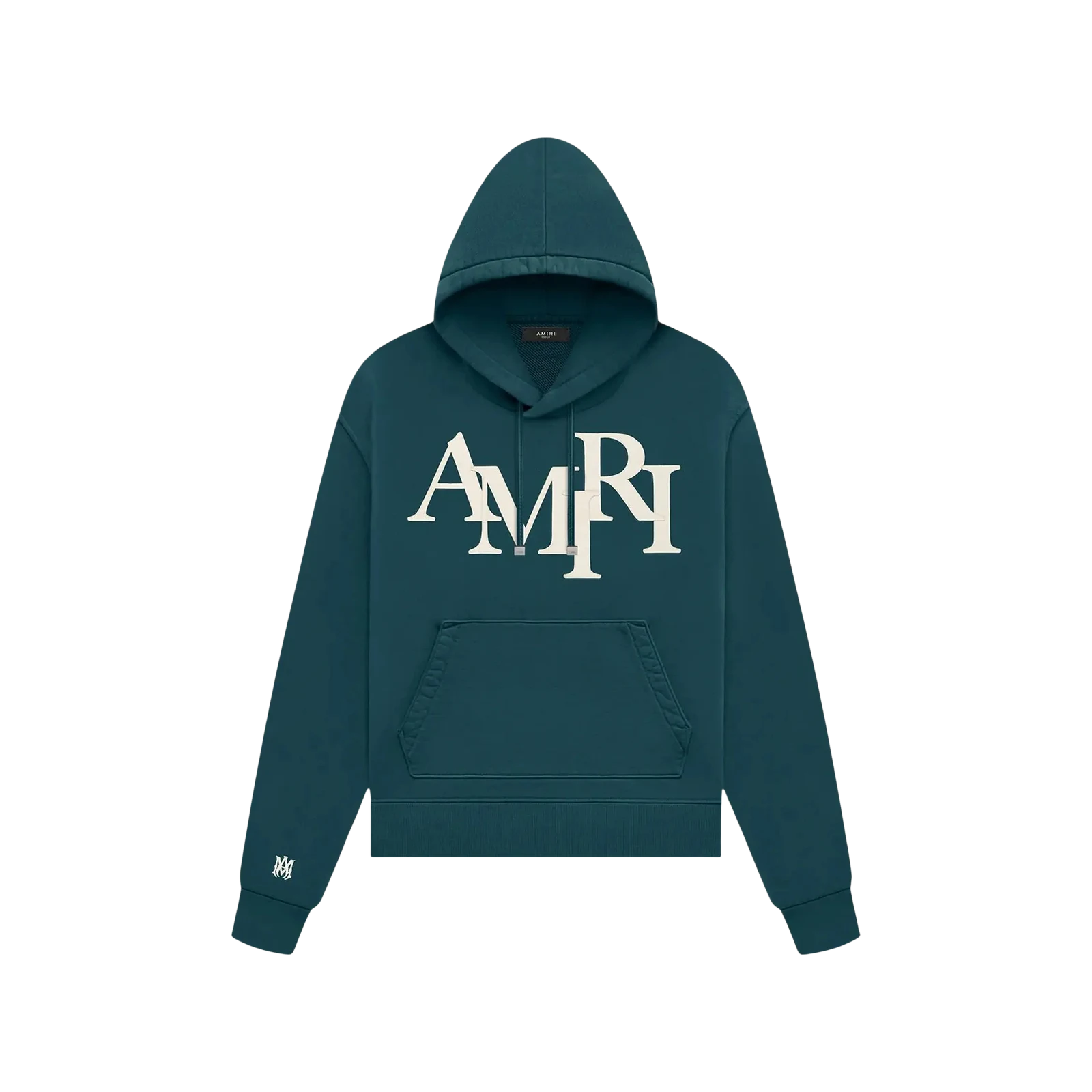 STAGGERED LOGO HOODIE « RAIN FOREST »