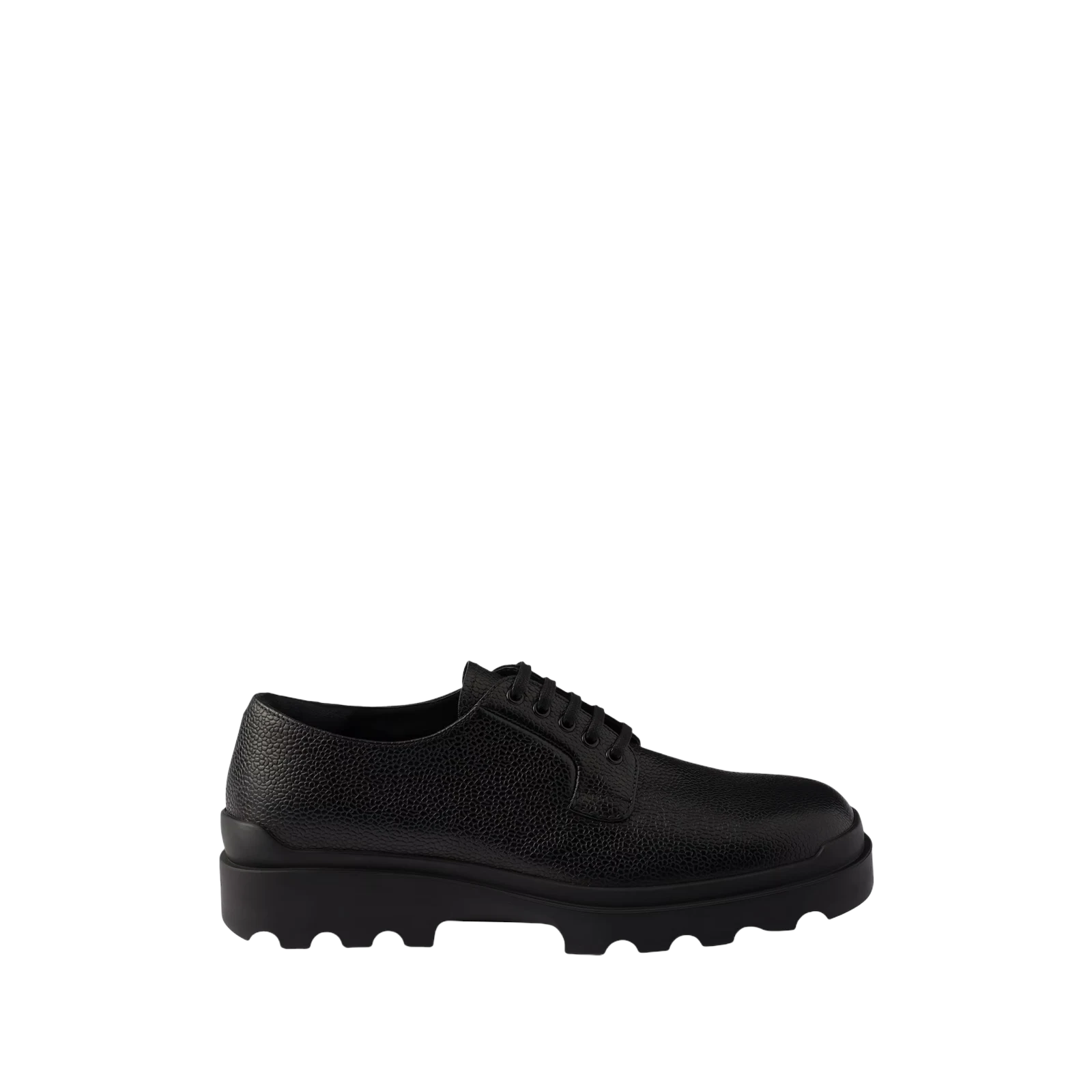 STAMPED LEATHER DERBY