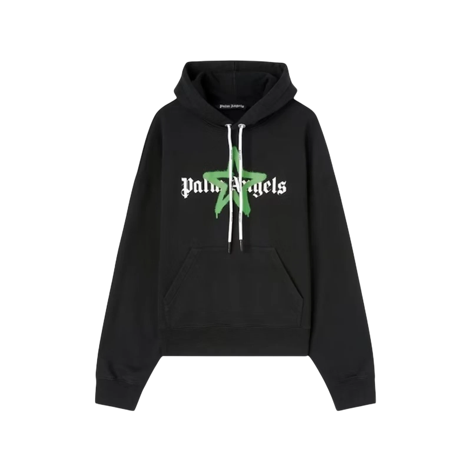 STAR SPRAYED HOODIE « BLACK »