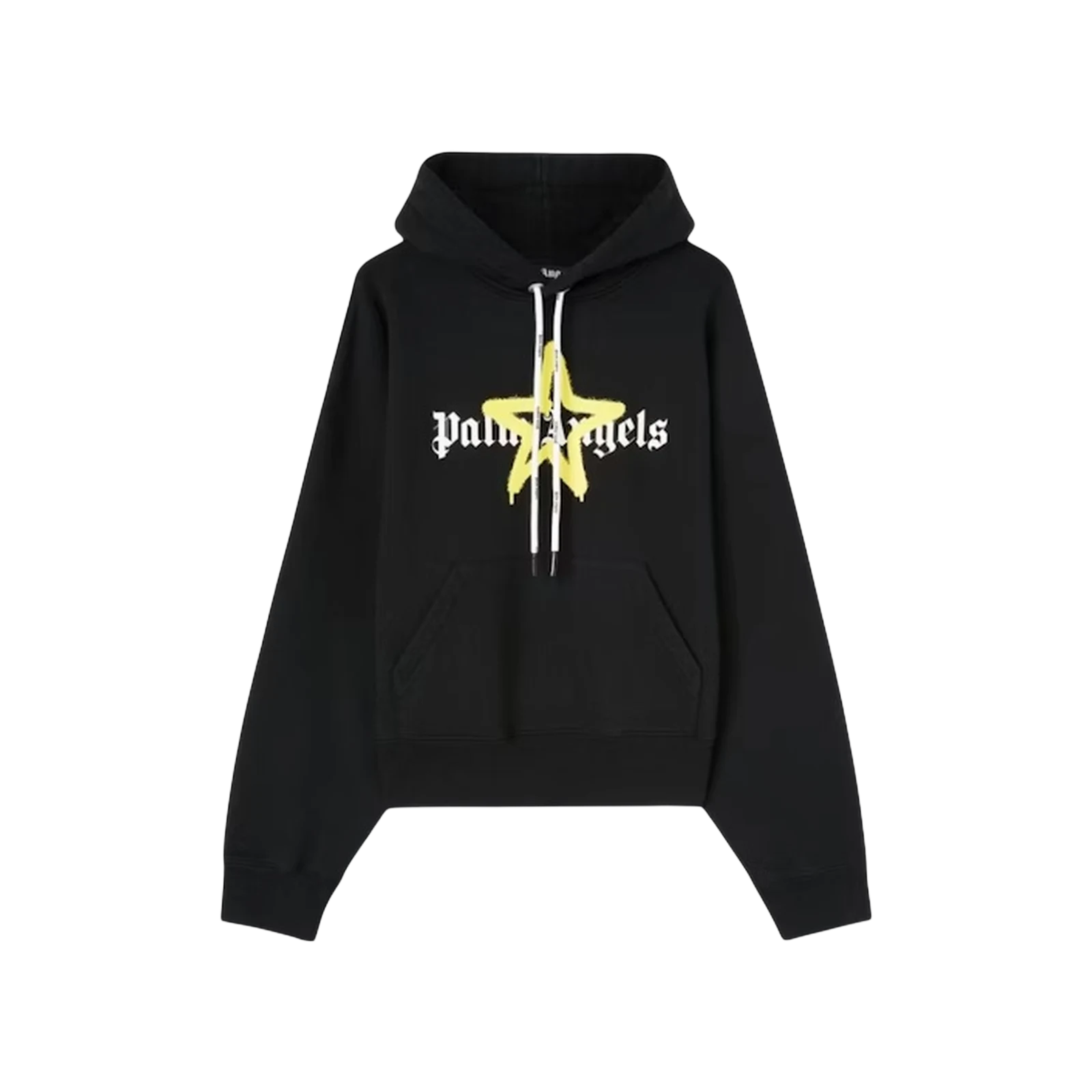 STAR SPRAYED HOODIE « BLACK »