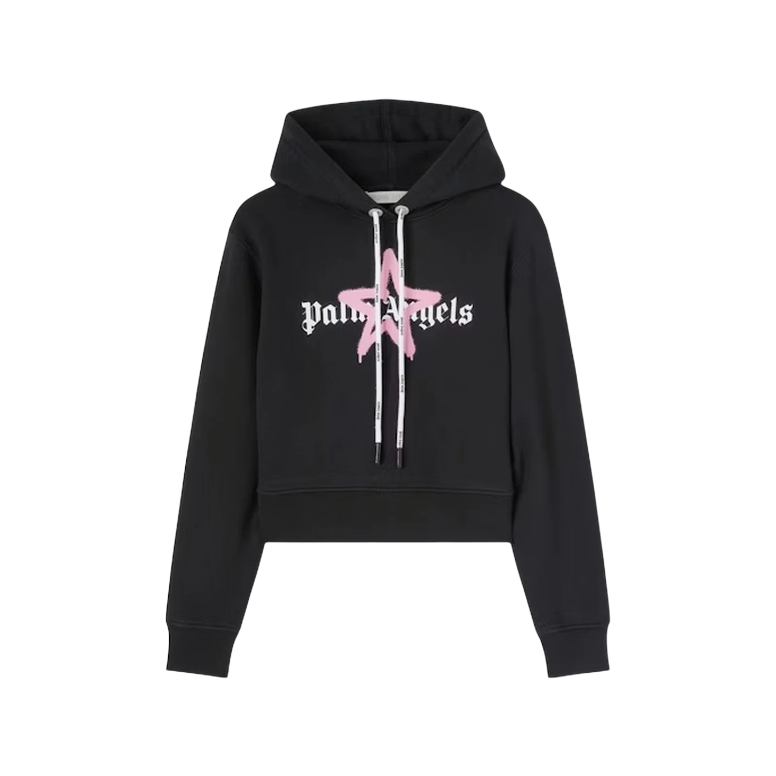 STAR SPRAYED HOODIE « BLACK »