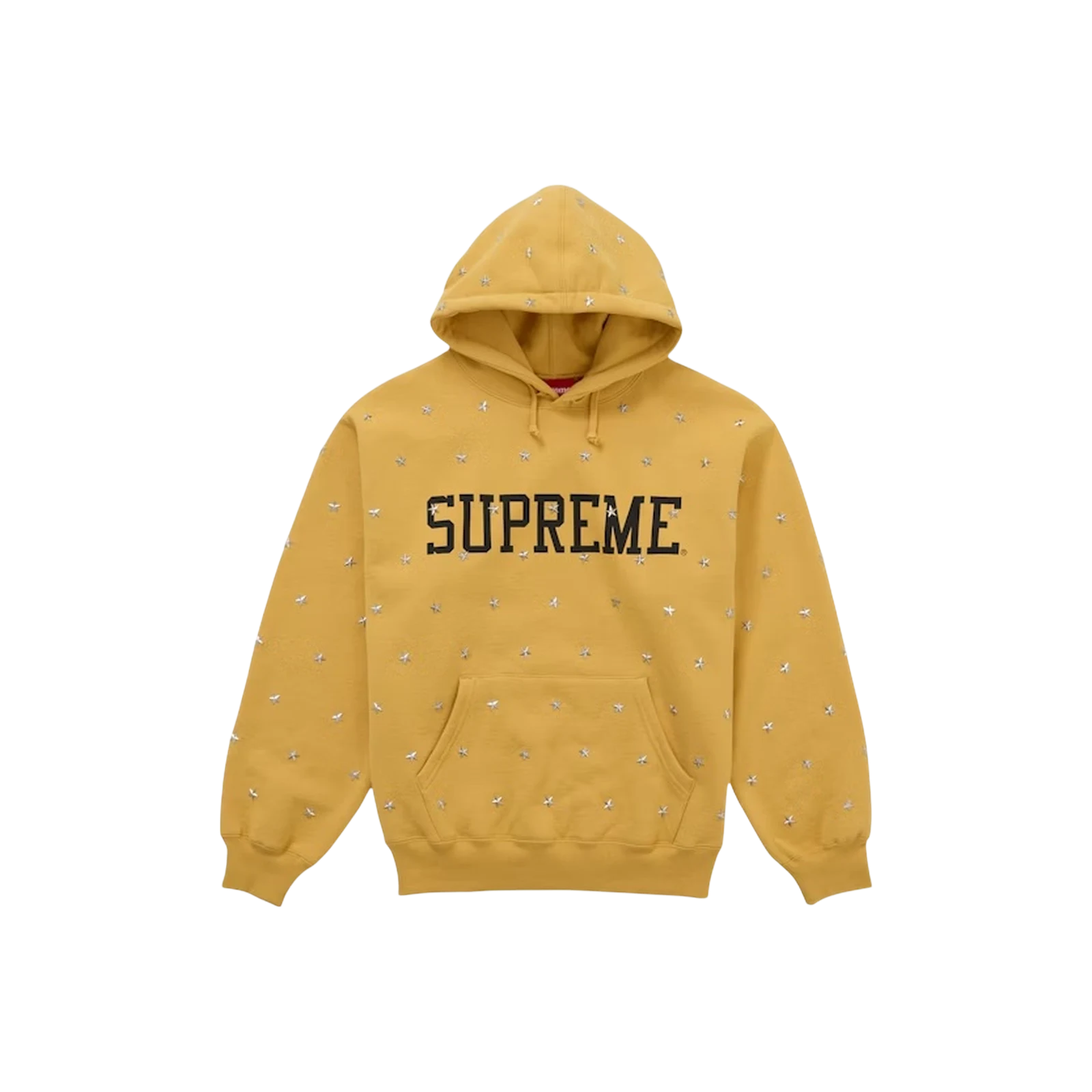 STARS STUDDED HOODED « DUSTY GOLD »