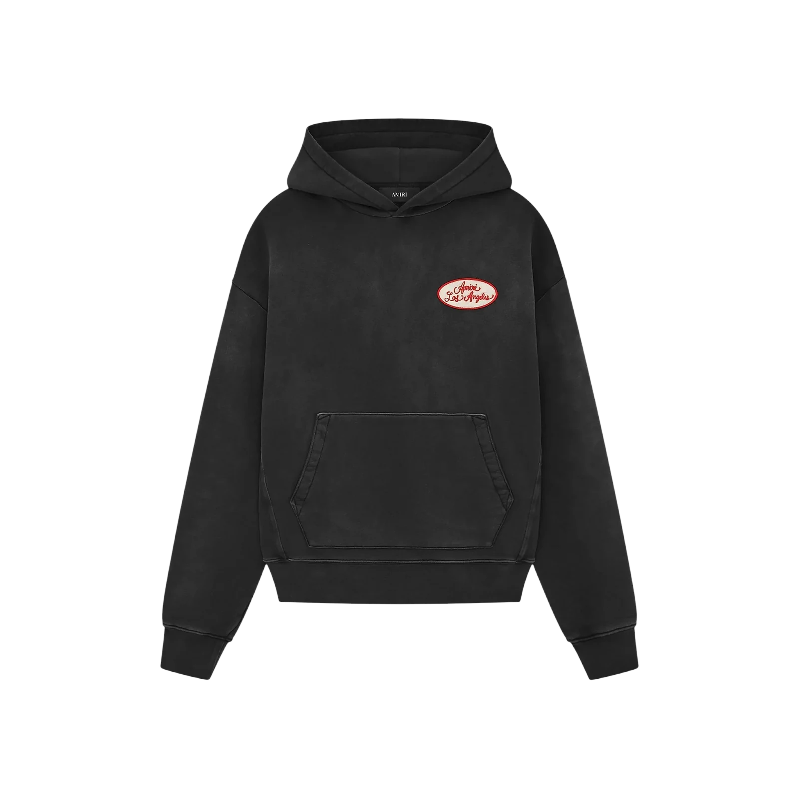 STATION PATCH OVERSIZED HOODIE « BLACK »