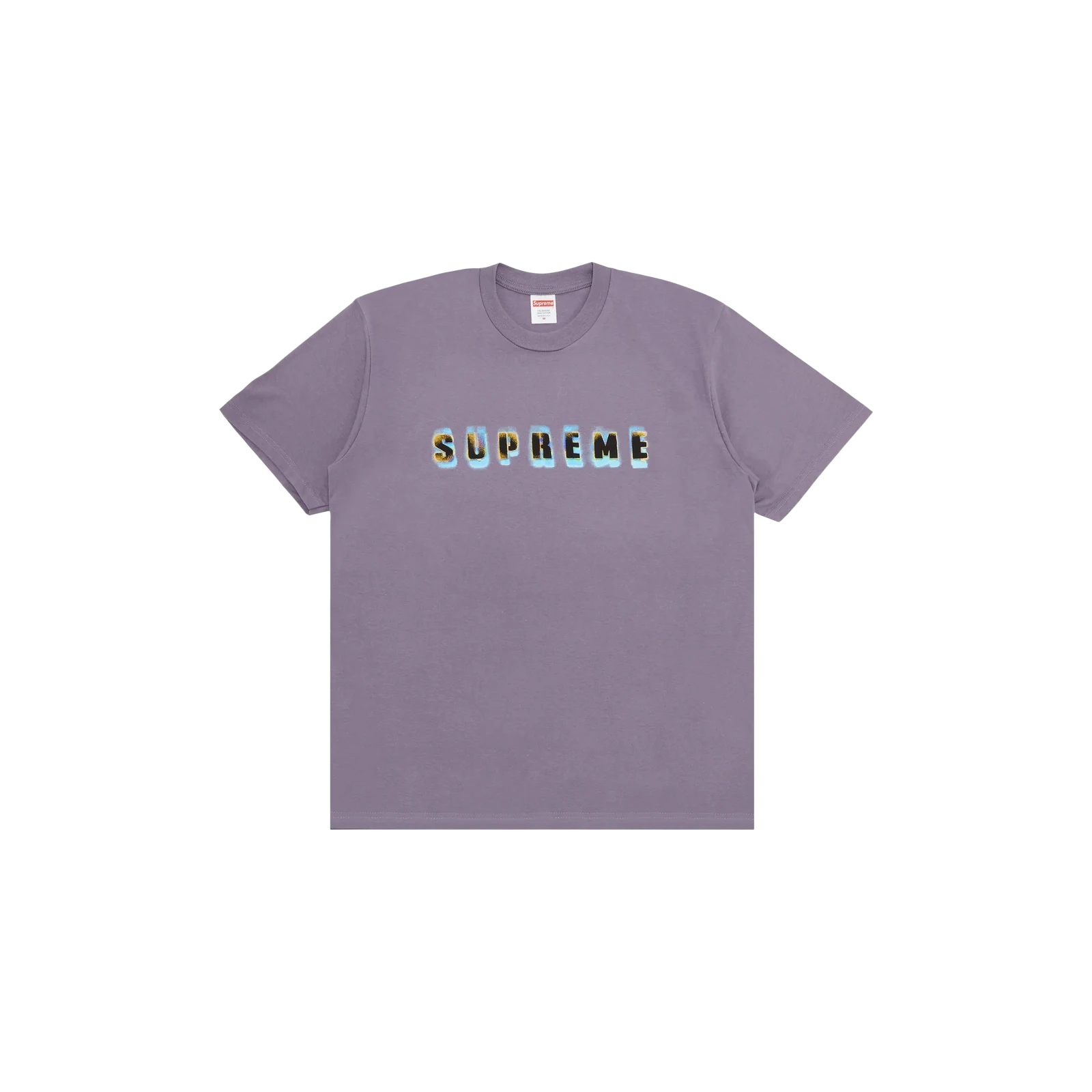 STENCIL TEE « DUSTY PURPLE »
