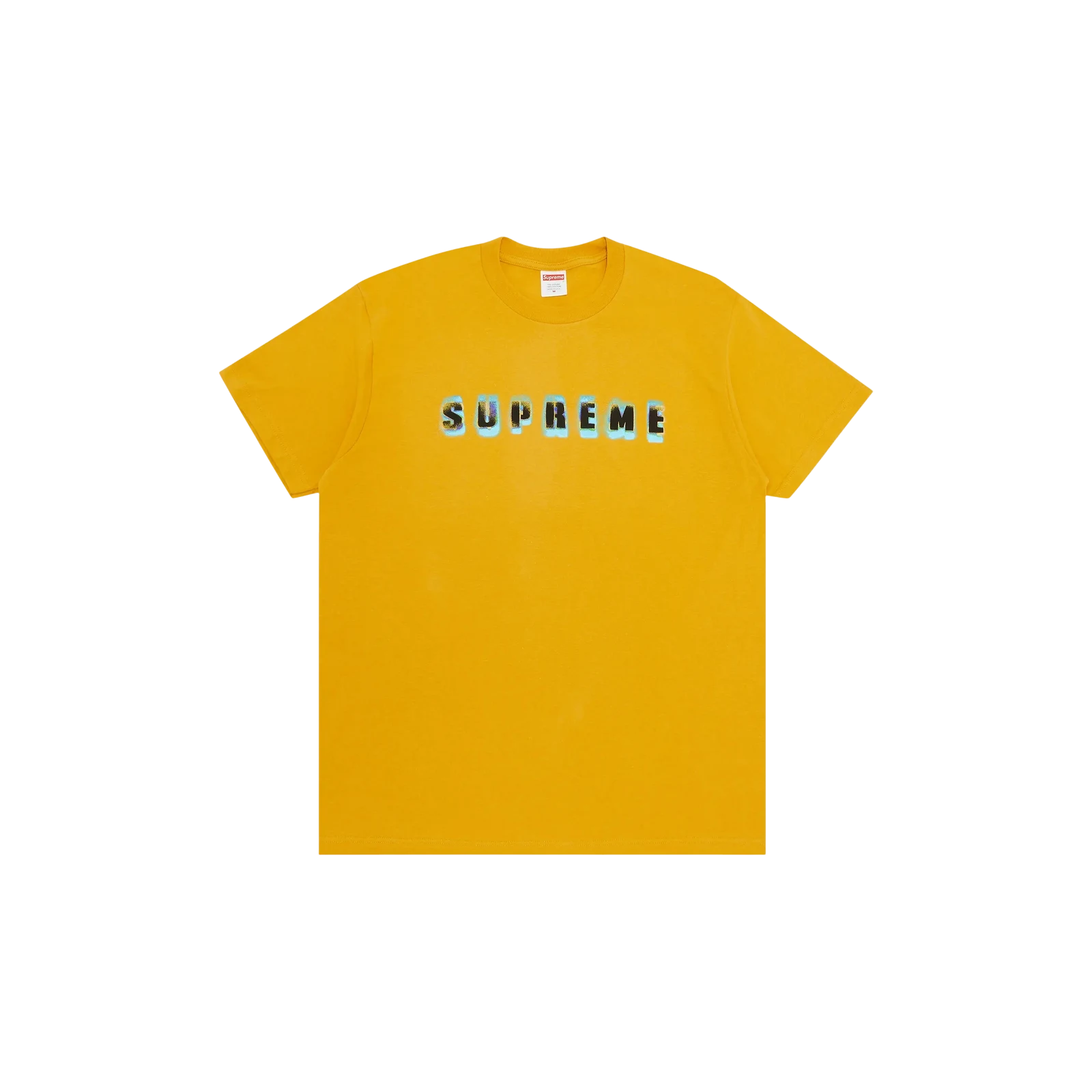STENCIL TEE « MUSTARD »
