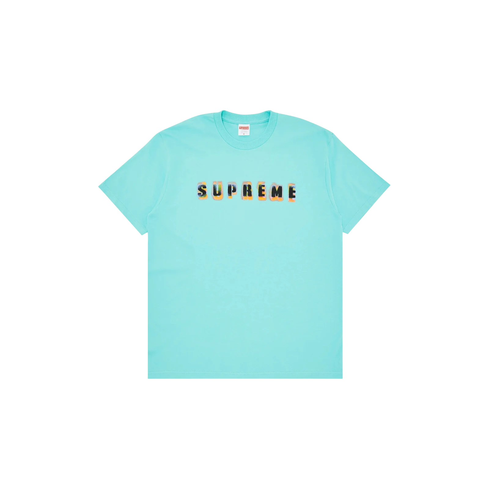 STENCIL TEE « TEAL »